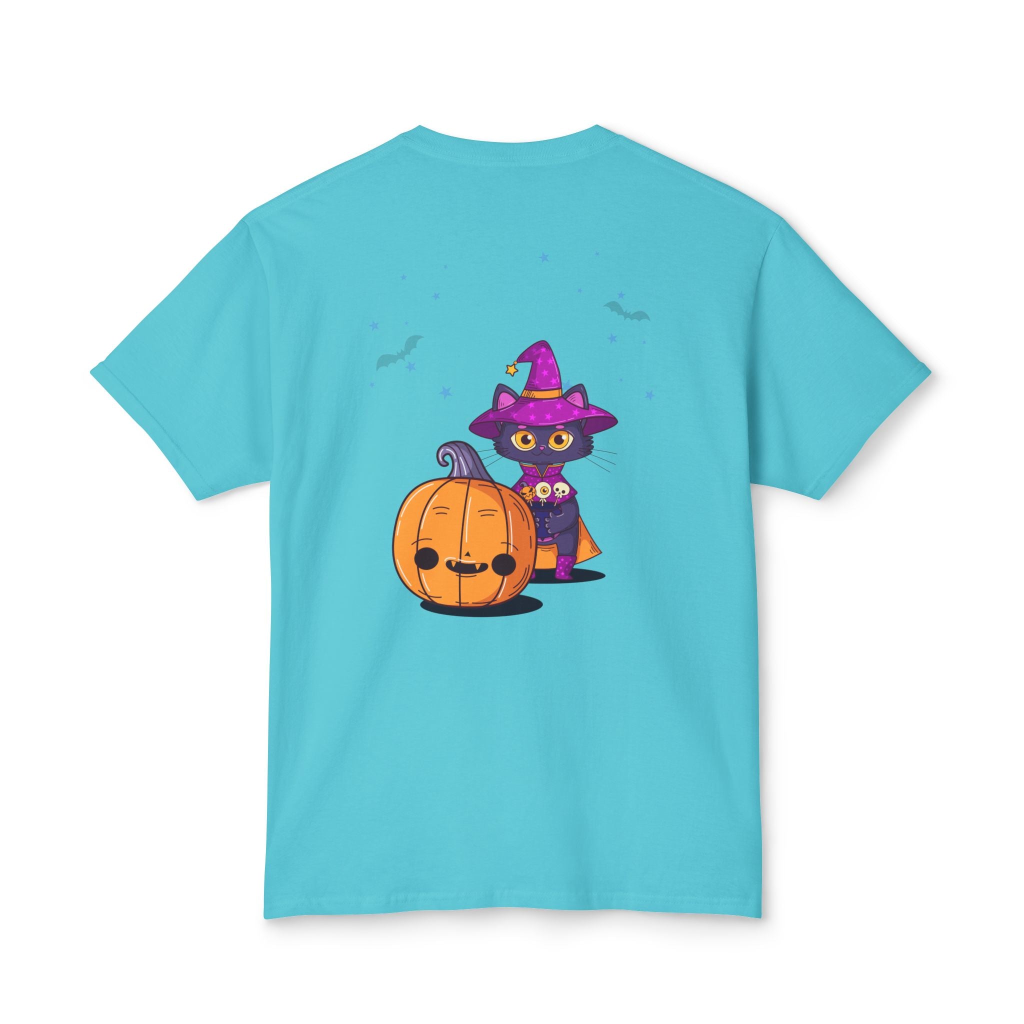 Halloween with Witch's Cats | Unisex HD Cotton™ T-shirt