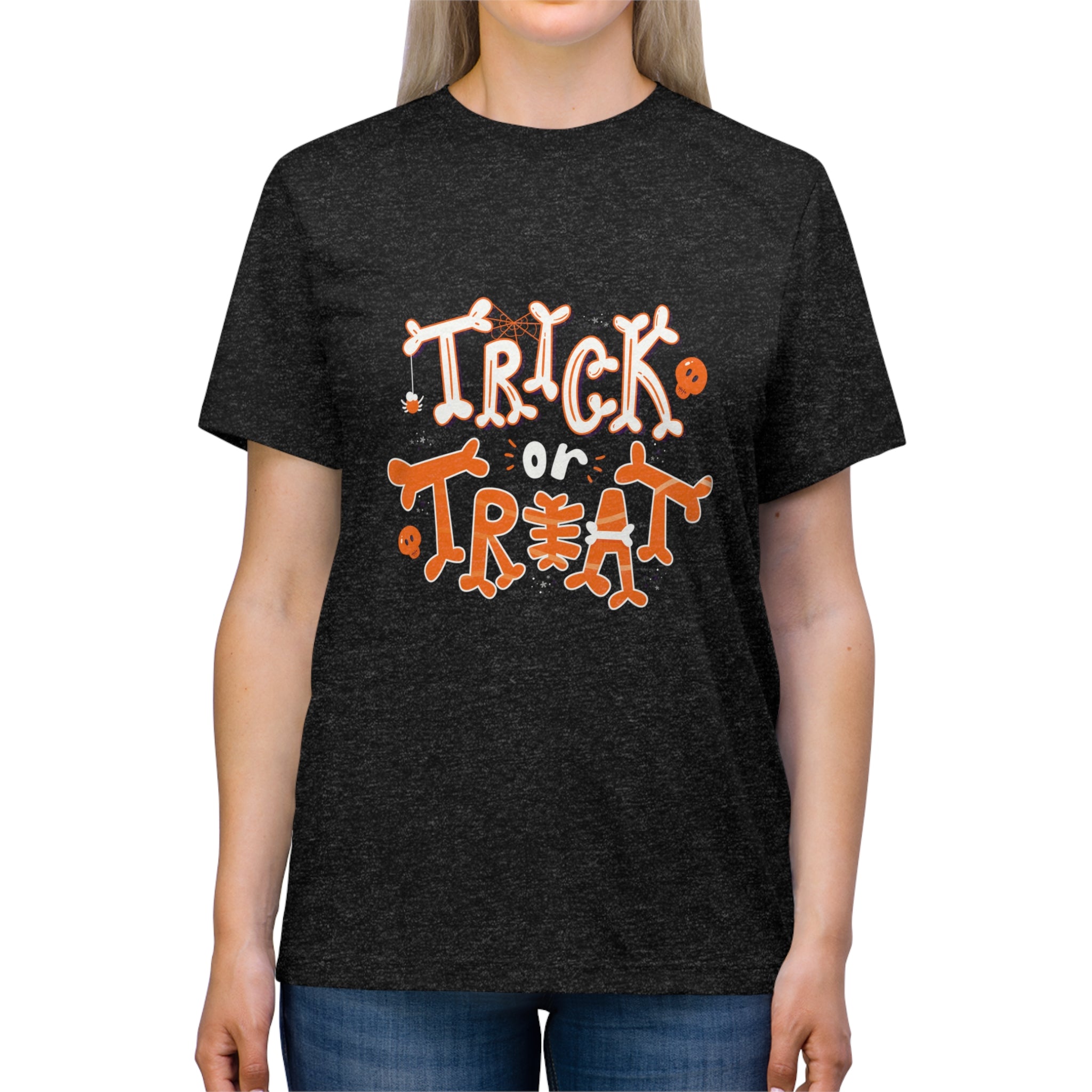 Halloween Trick or Treat | Unisex Triblend Tee
