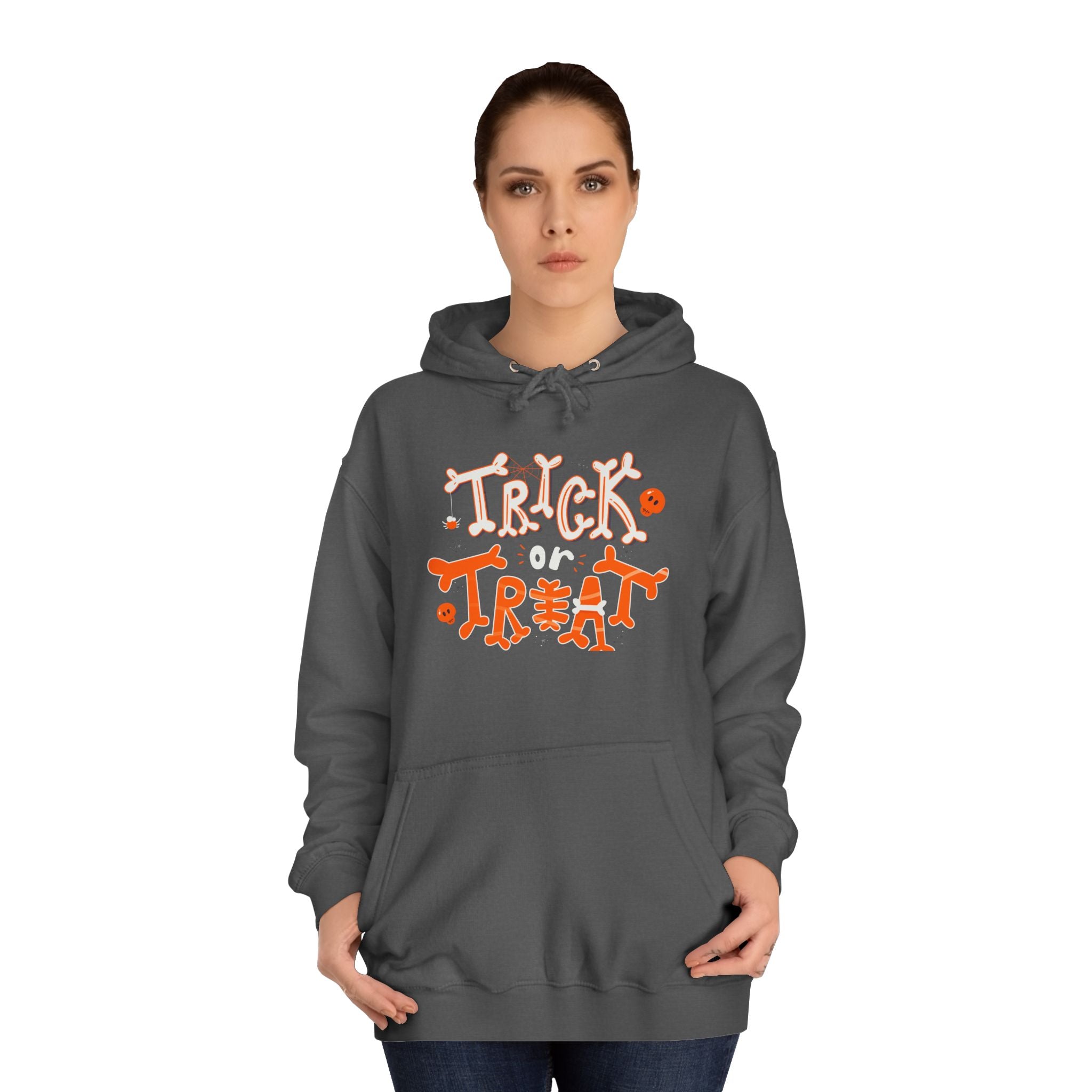 Halloween Trick or Treat | Unisex College Hoodie