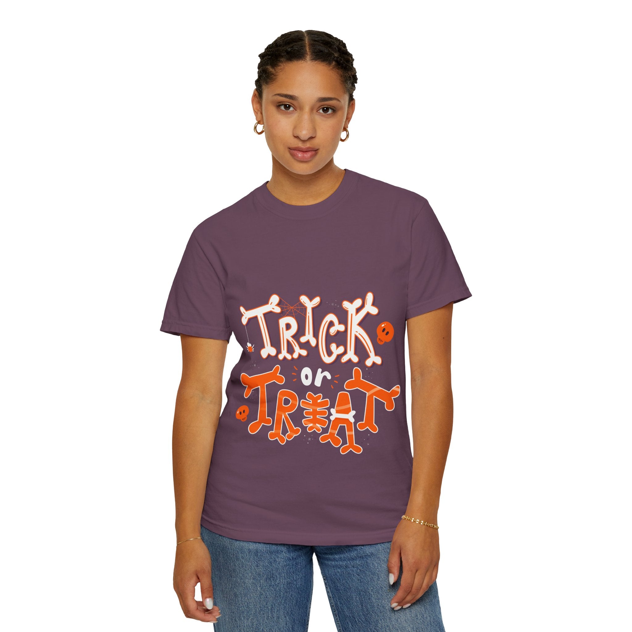 Halloween Trick or Treat  | Unisex Garment-Dyed T-shirt