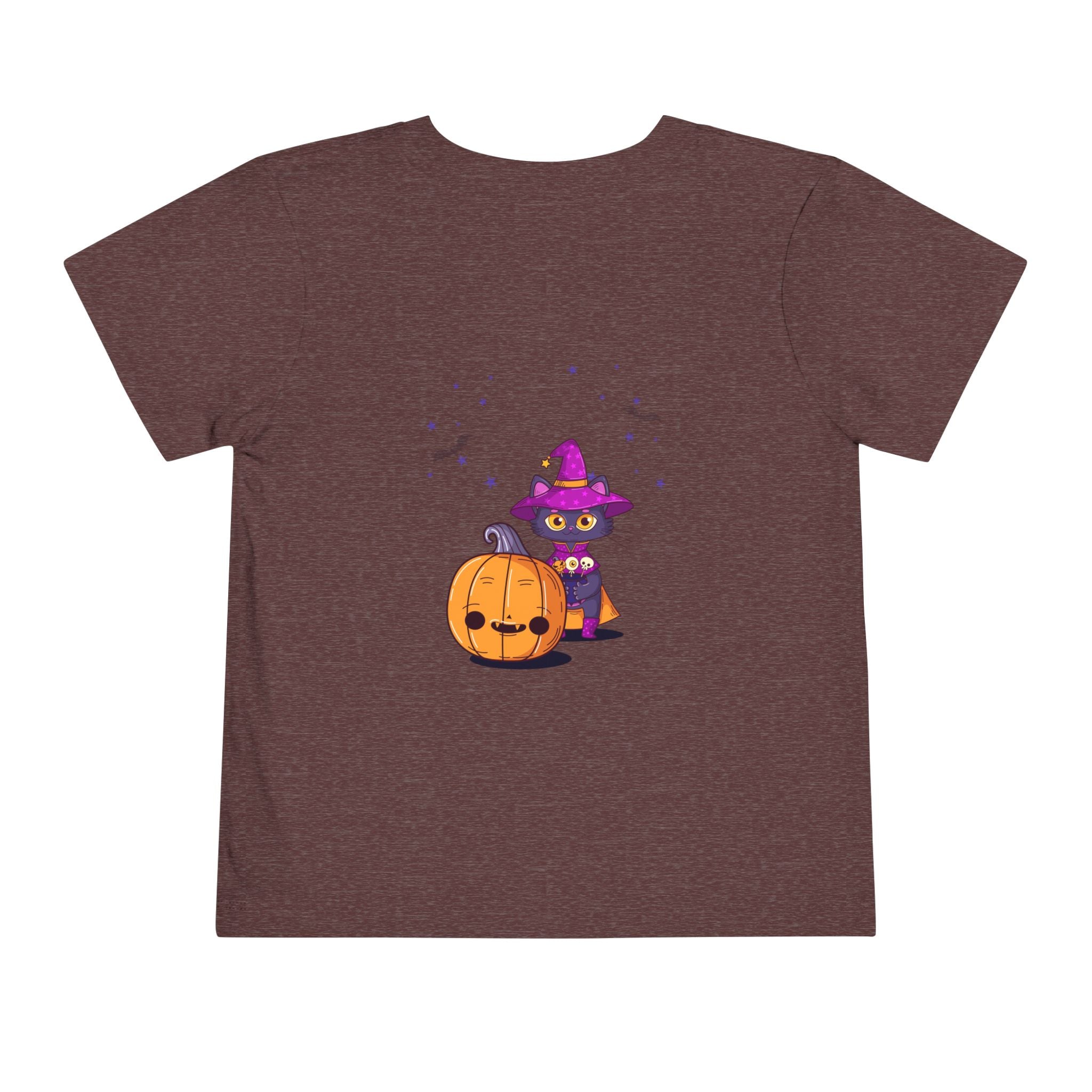 Halloween with Witch's Cats | Toddler Short Sleeve Tee