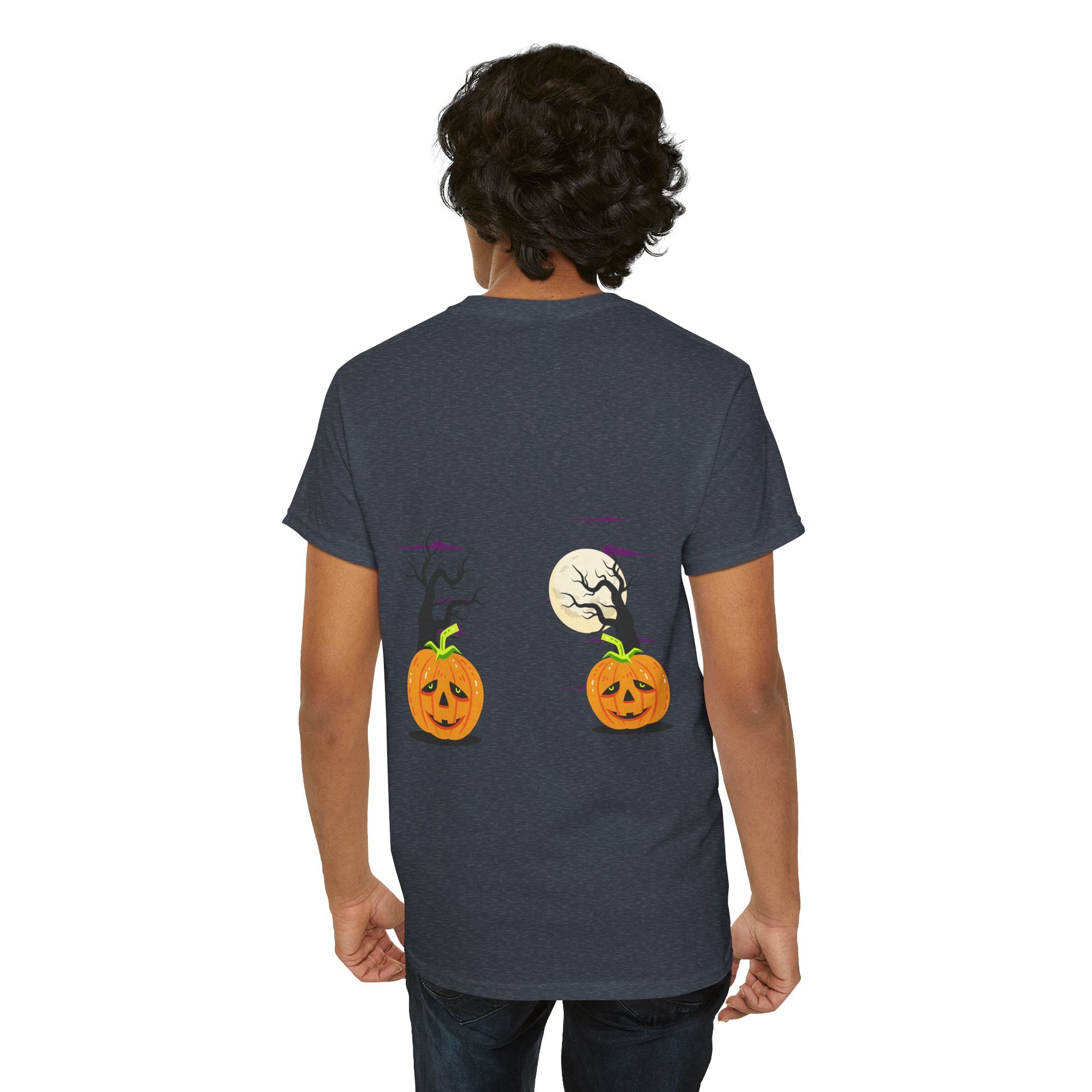 Halloween is Better with Cats | Unisex Heavy Cotton Tee