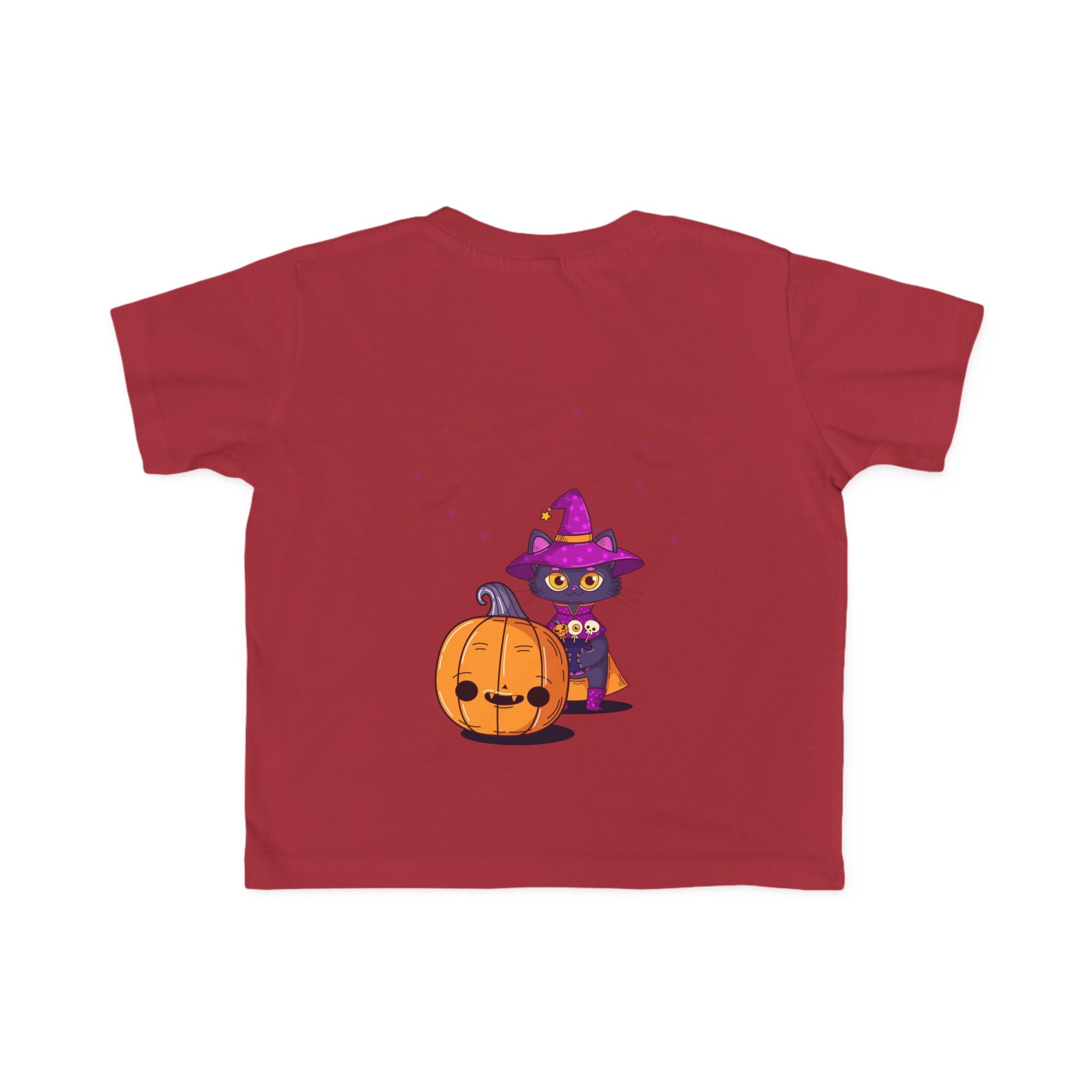 Halloween with Witch's Cats | Toddler's Fine Jersey Tee