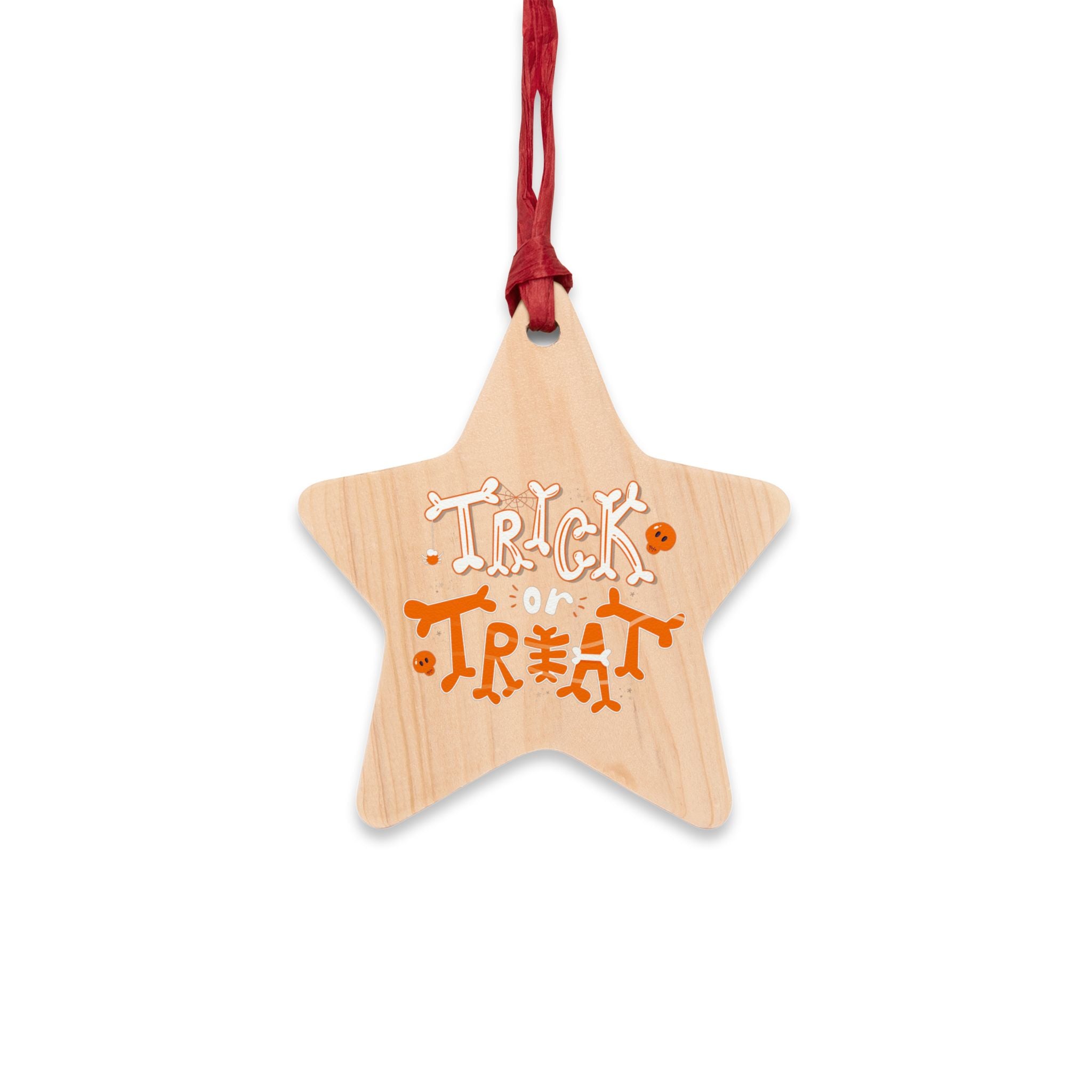 Halloween Trick or Treat | Wooden Ornaments