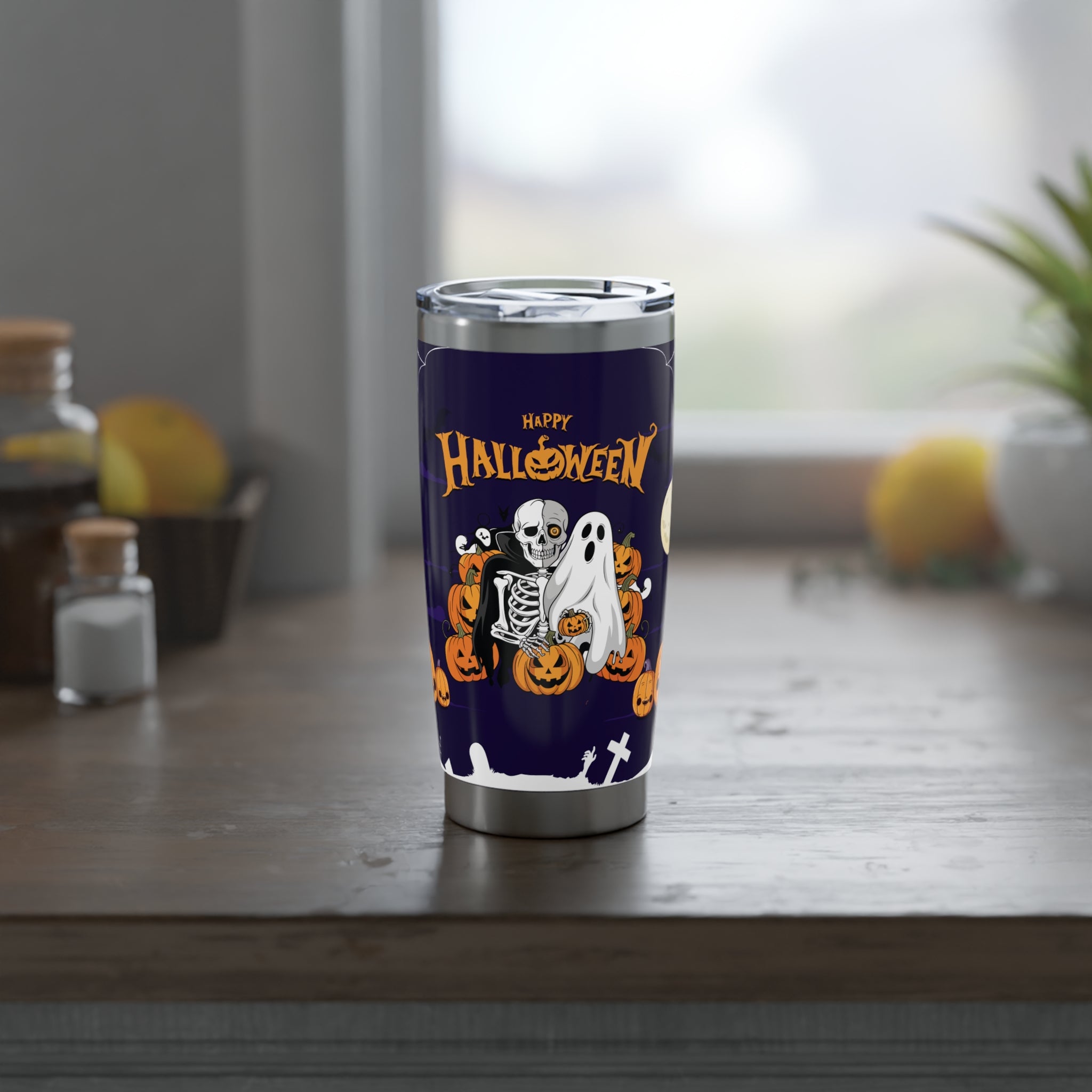 Halloween is Better with Skeleton | Vagabond Tumbler