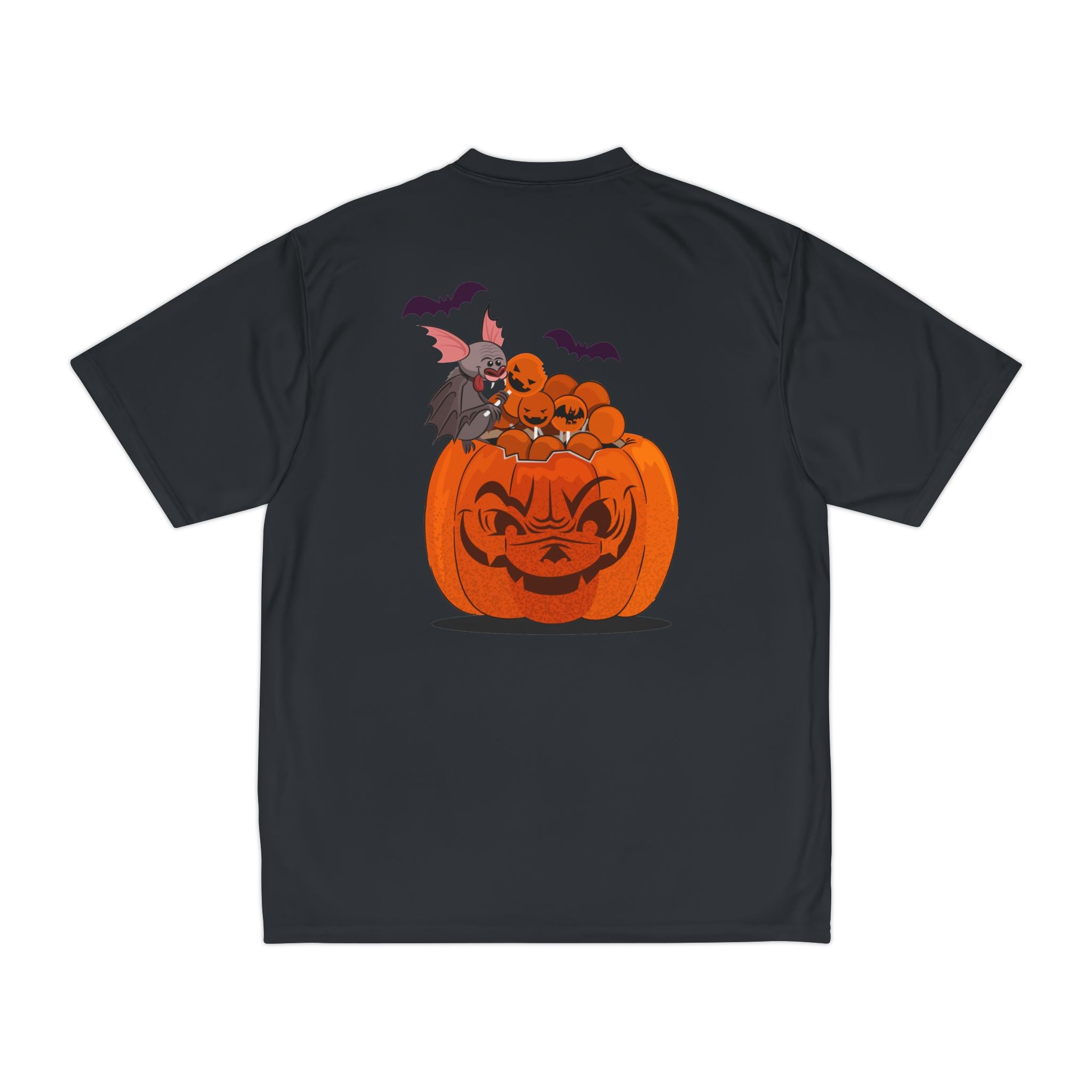 Halloween with Pumpkins | Men's Performance T-Shirt