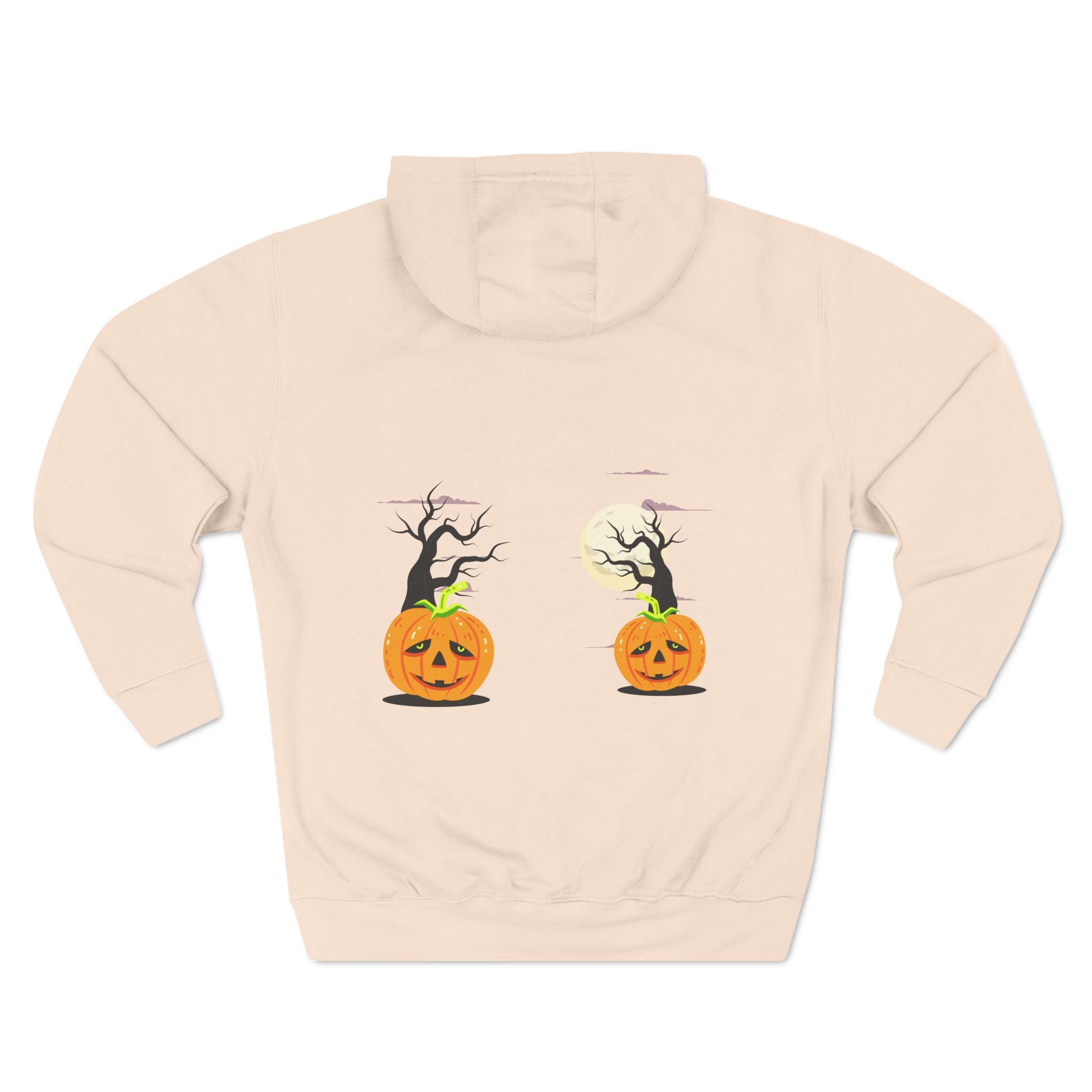 Halloween is Better with Cats | Three-Panel Fleece Hoodie