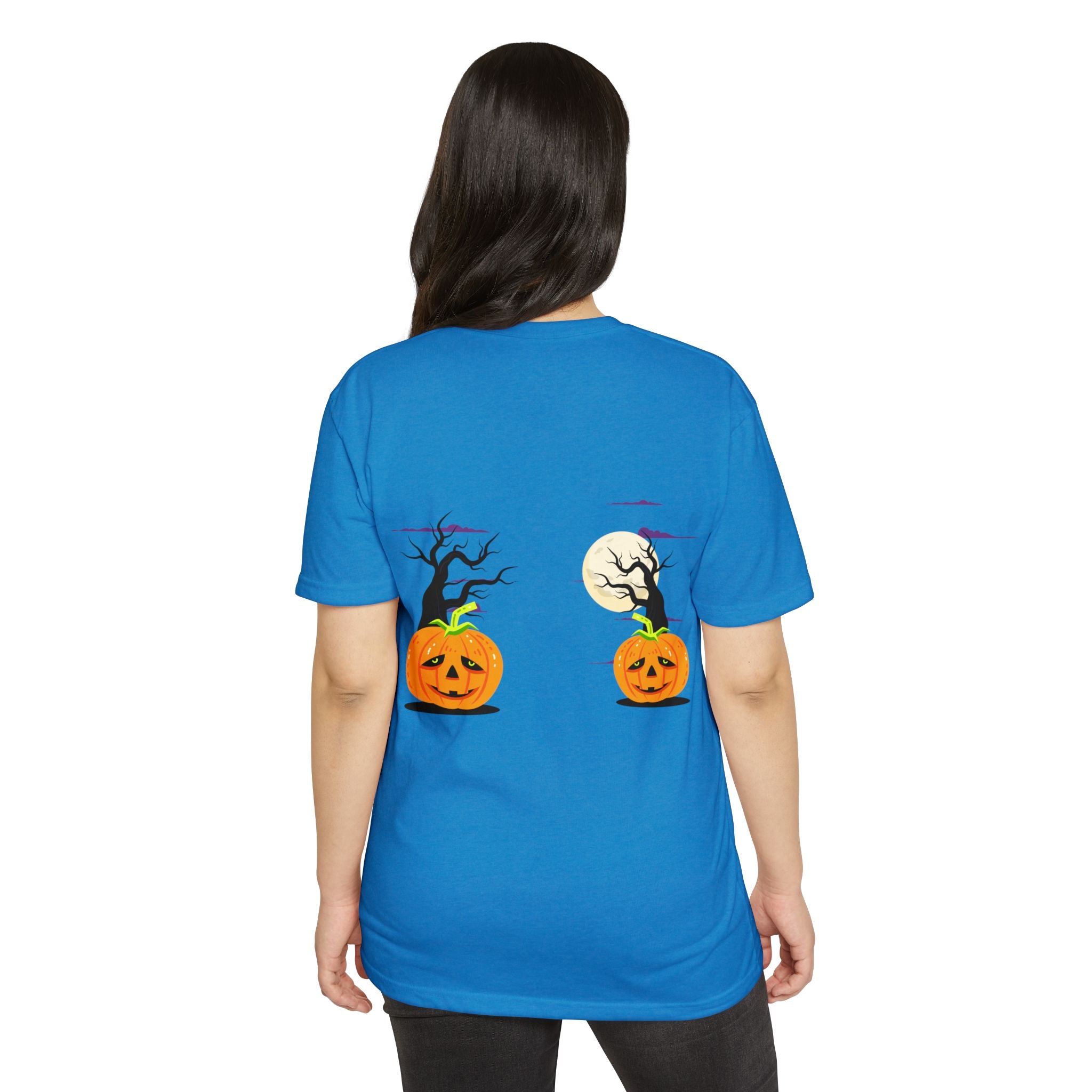 Halloween is Better with Cats | Unisex CVC Jersey T-shirt