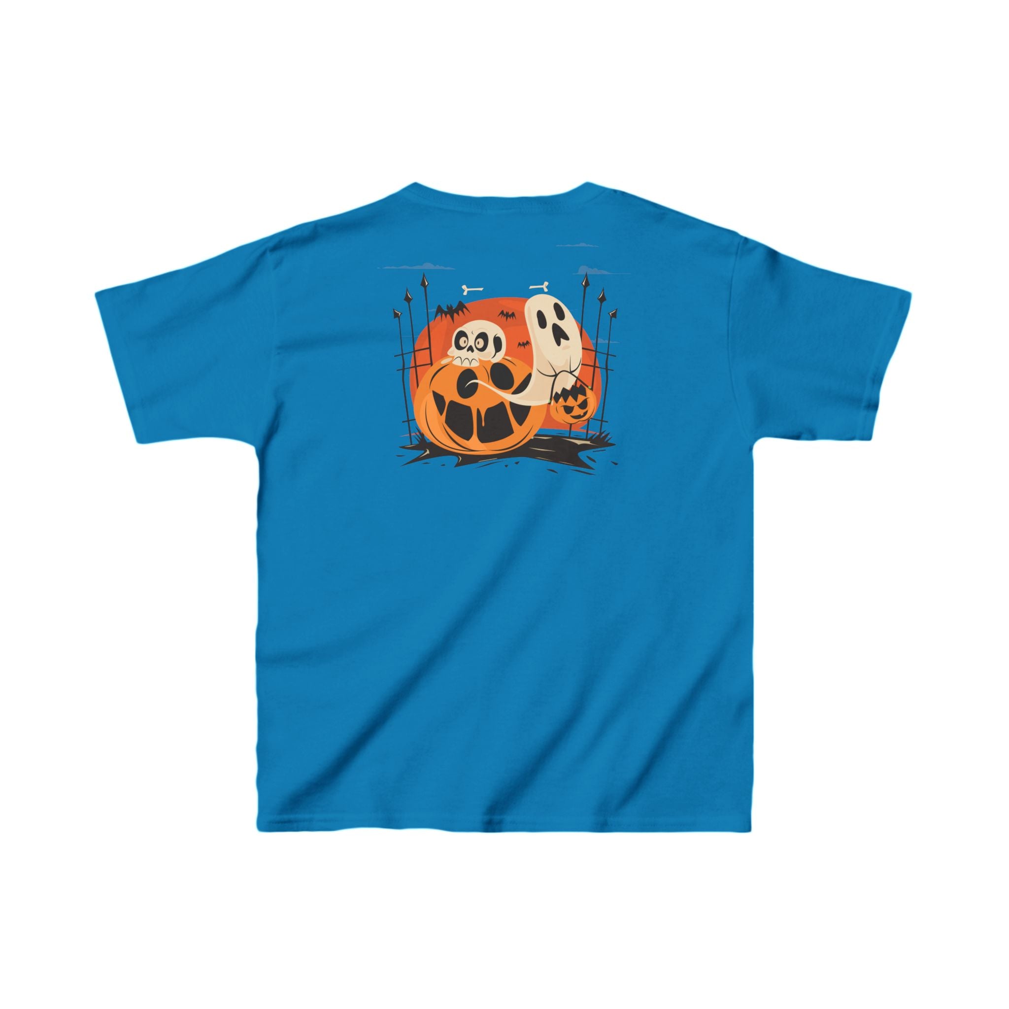 Halloween with Pumpkins | Kids Heavy Cotton Tee