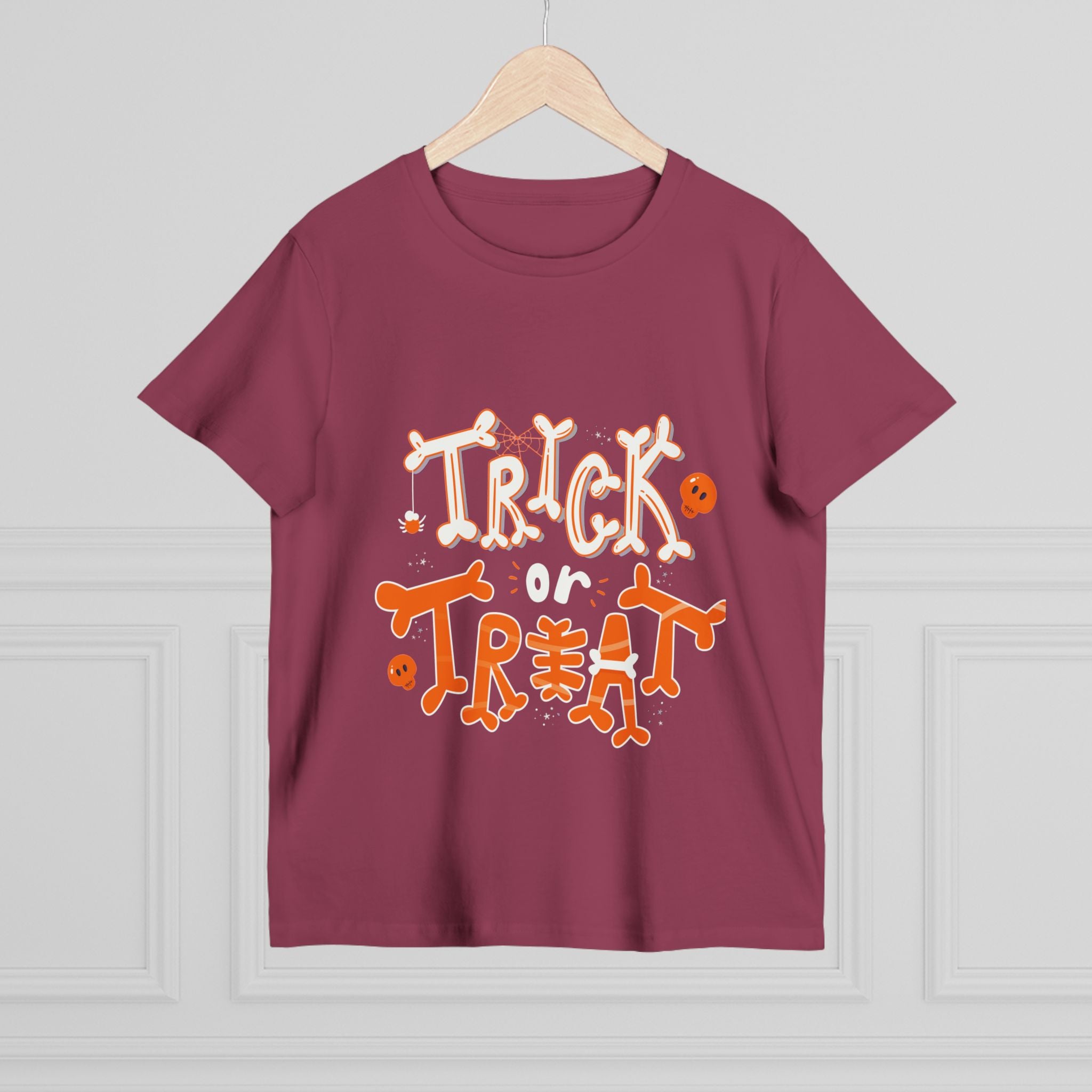 Halloween Trick or Treat | Women’s Maple Tee