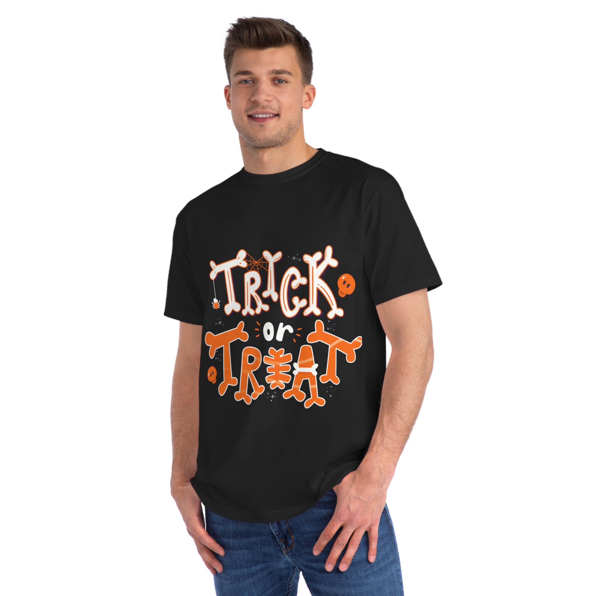 Halloween Trick or Treat | Organic Unisex Classic T-Shirt