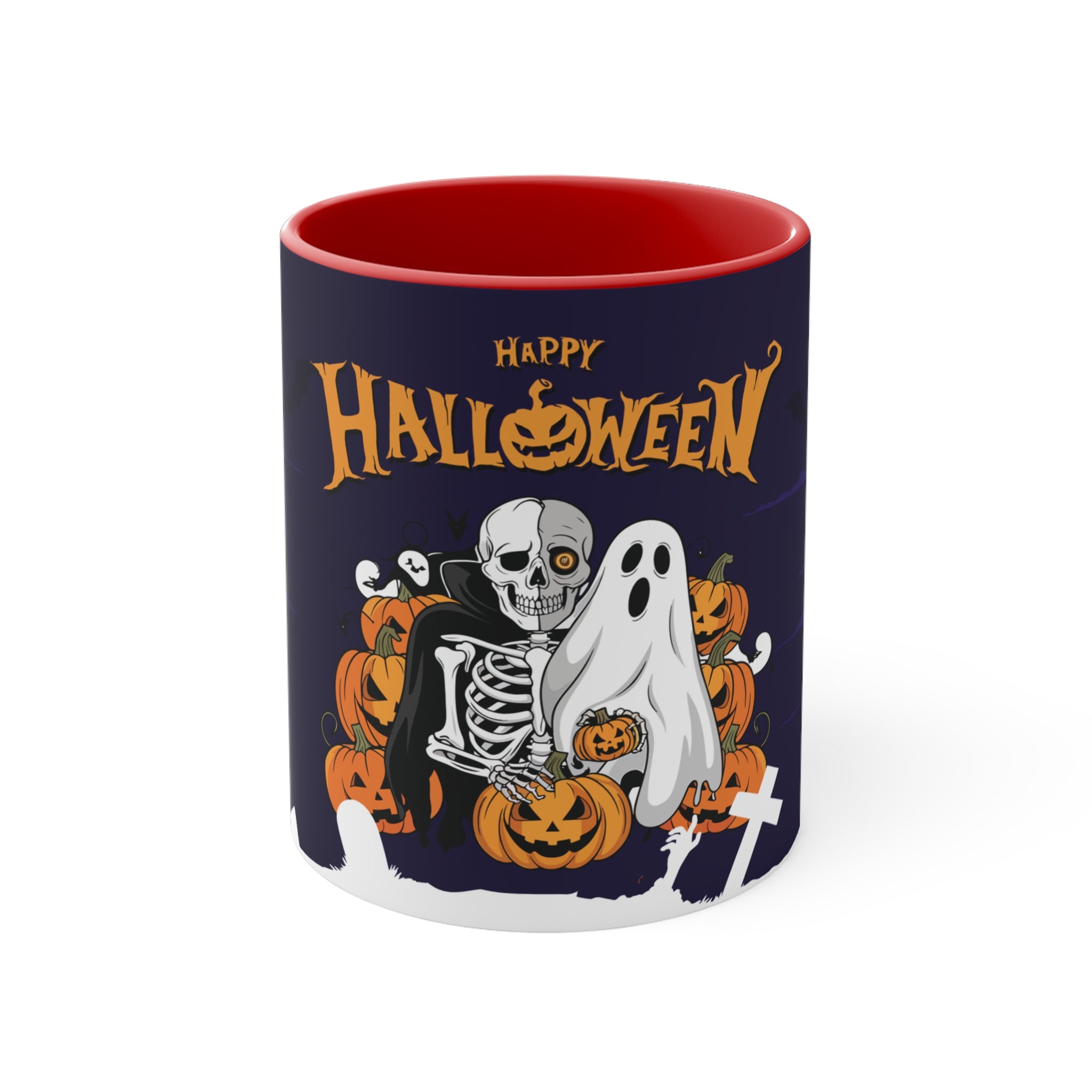 Halloween is Better with Skeleton | Accent Mugs
