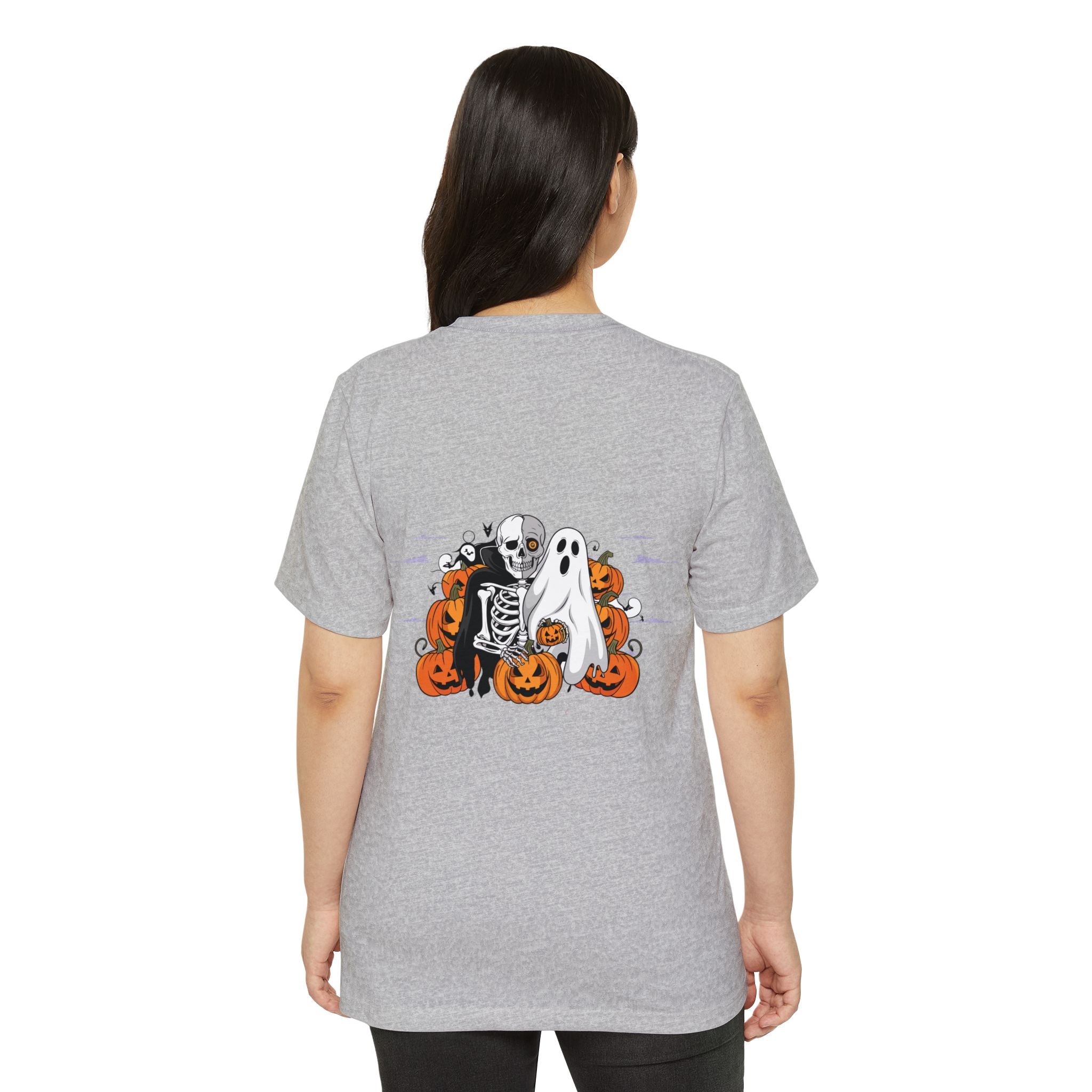Halloween with Bats | Unisex Recycled Organic T-Shirt