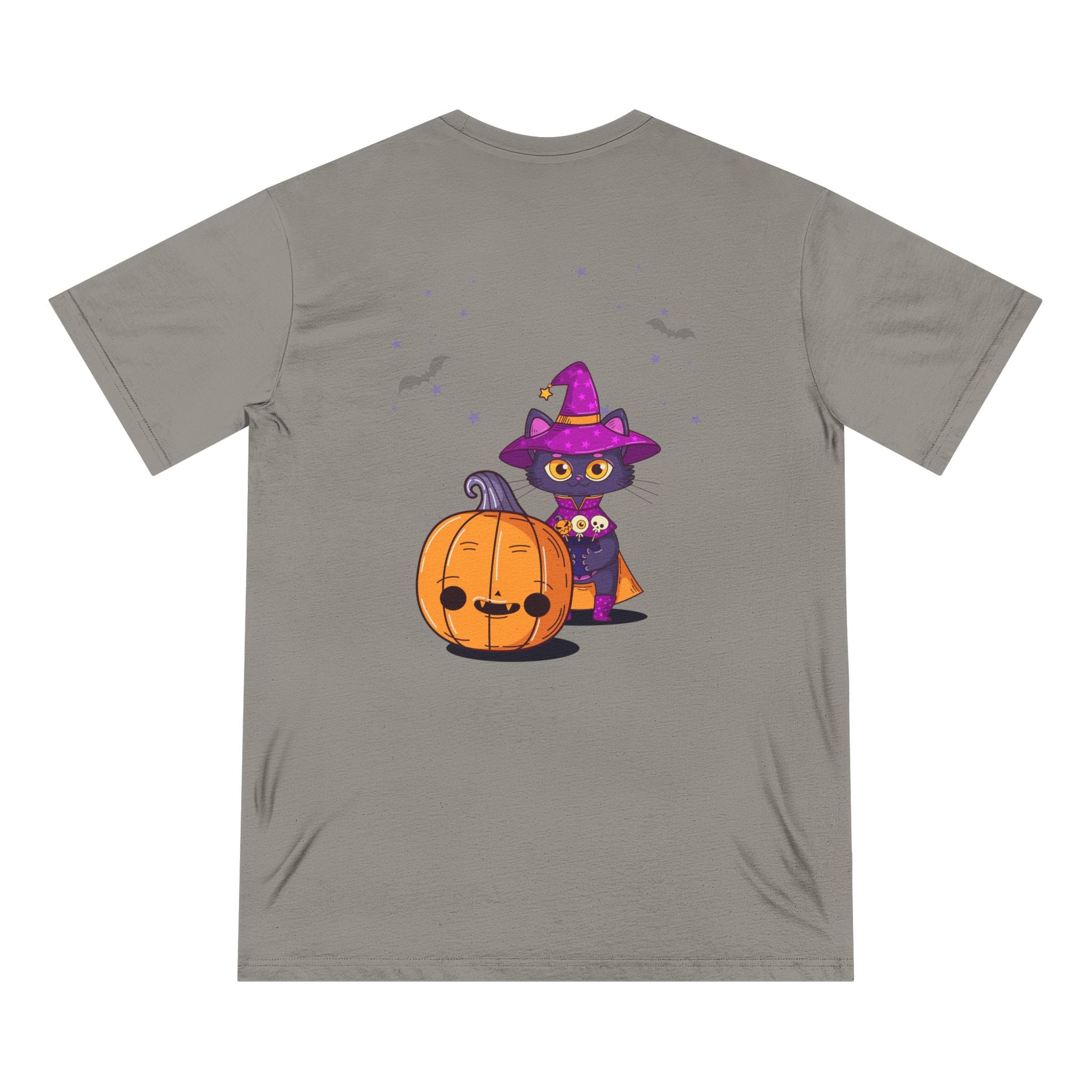 Halloween with Witch's Cats | Organic Staple T-shirt
