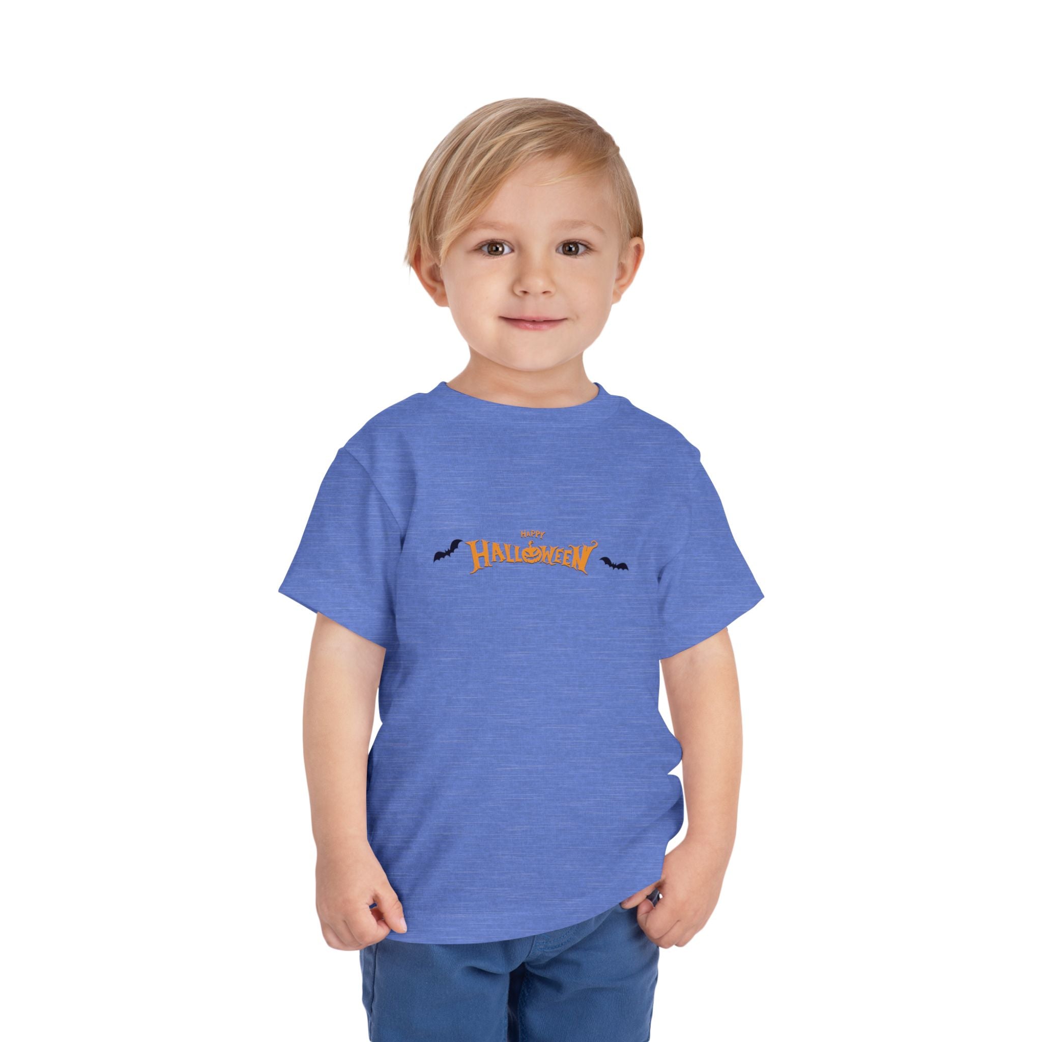 Halloween with Bats | Toddler Short Sleeve Tee