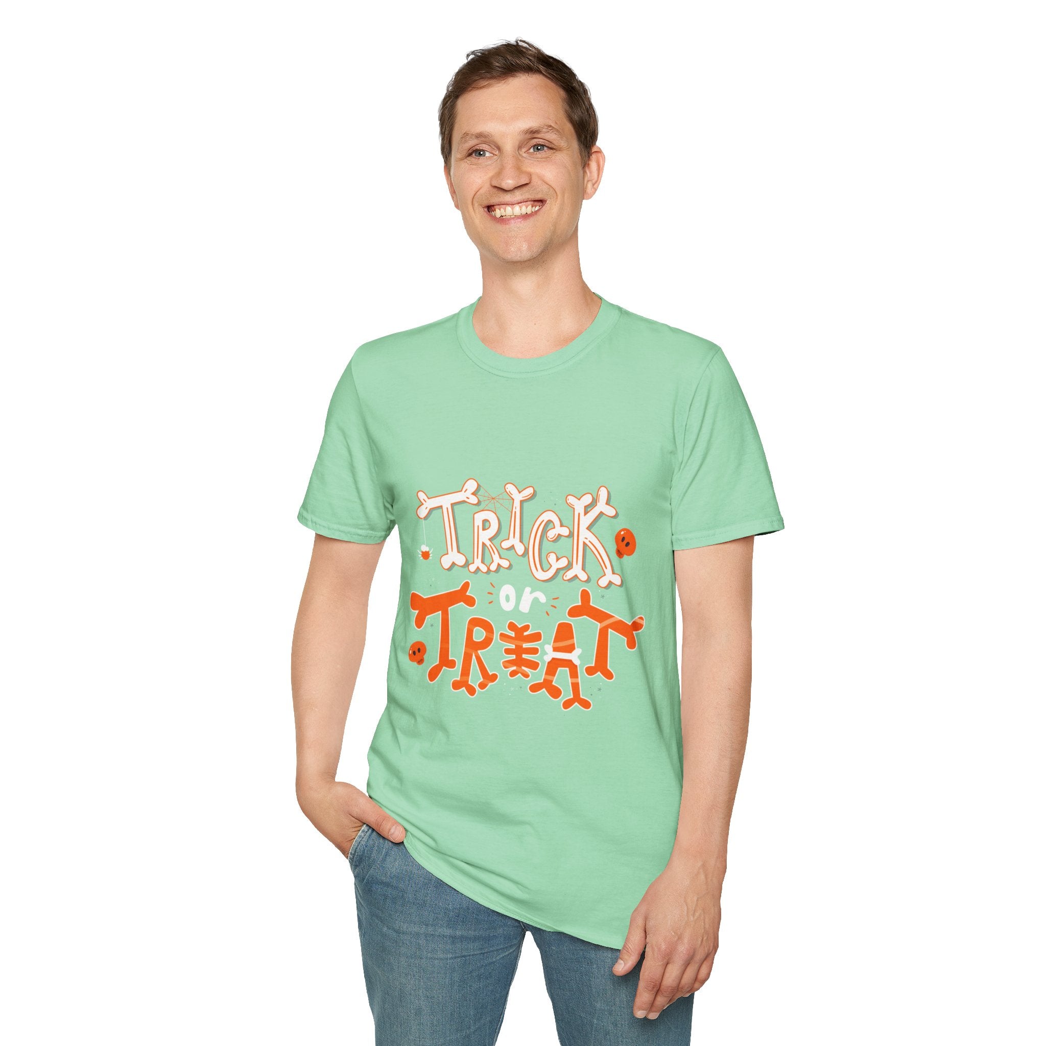 Halloween Trick or Treat  | Unisex Softstyle T-Shirt