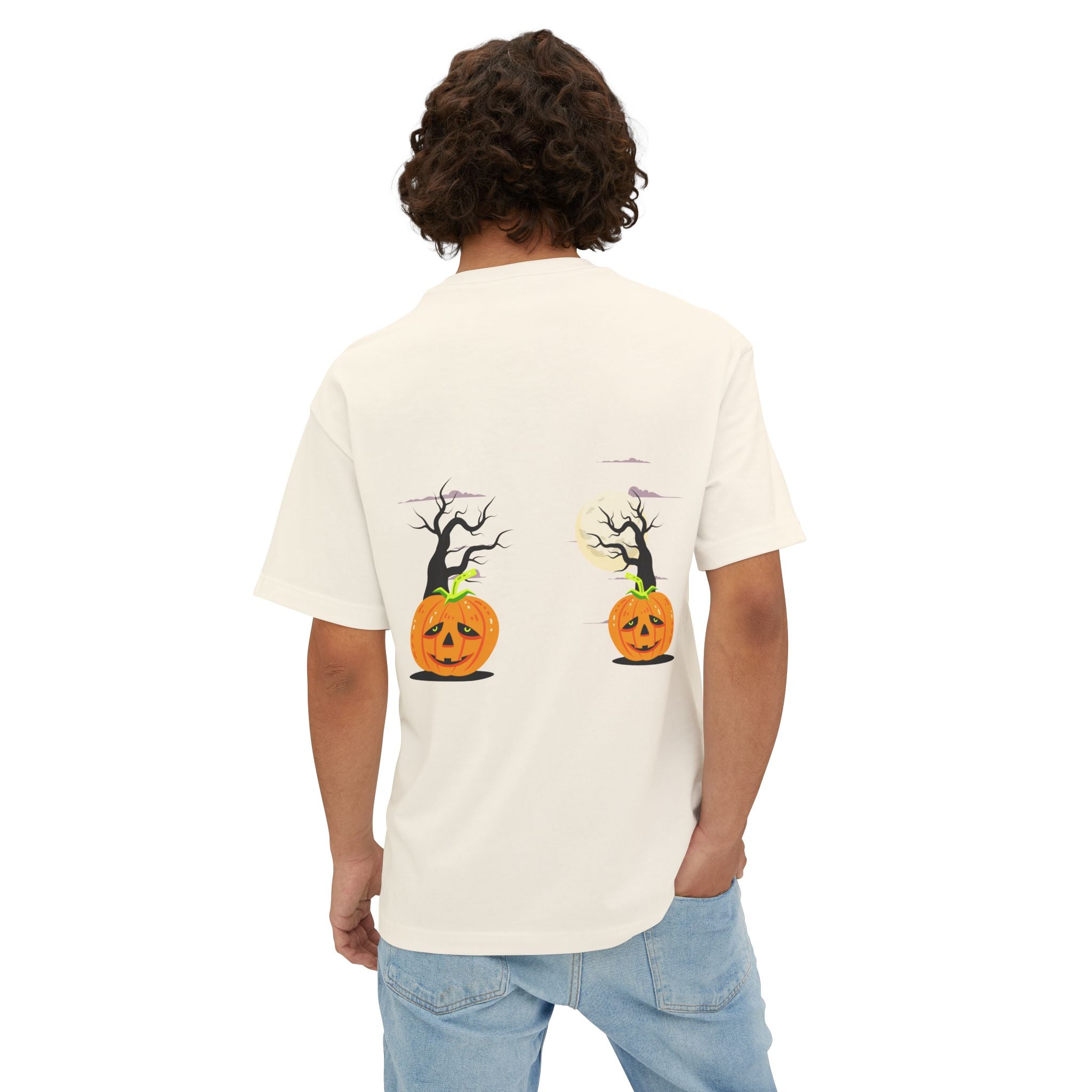 Halloween is Better with Cats | Unisex Oversized Boxy Tee