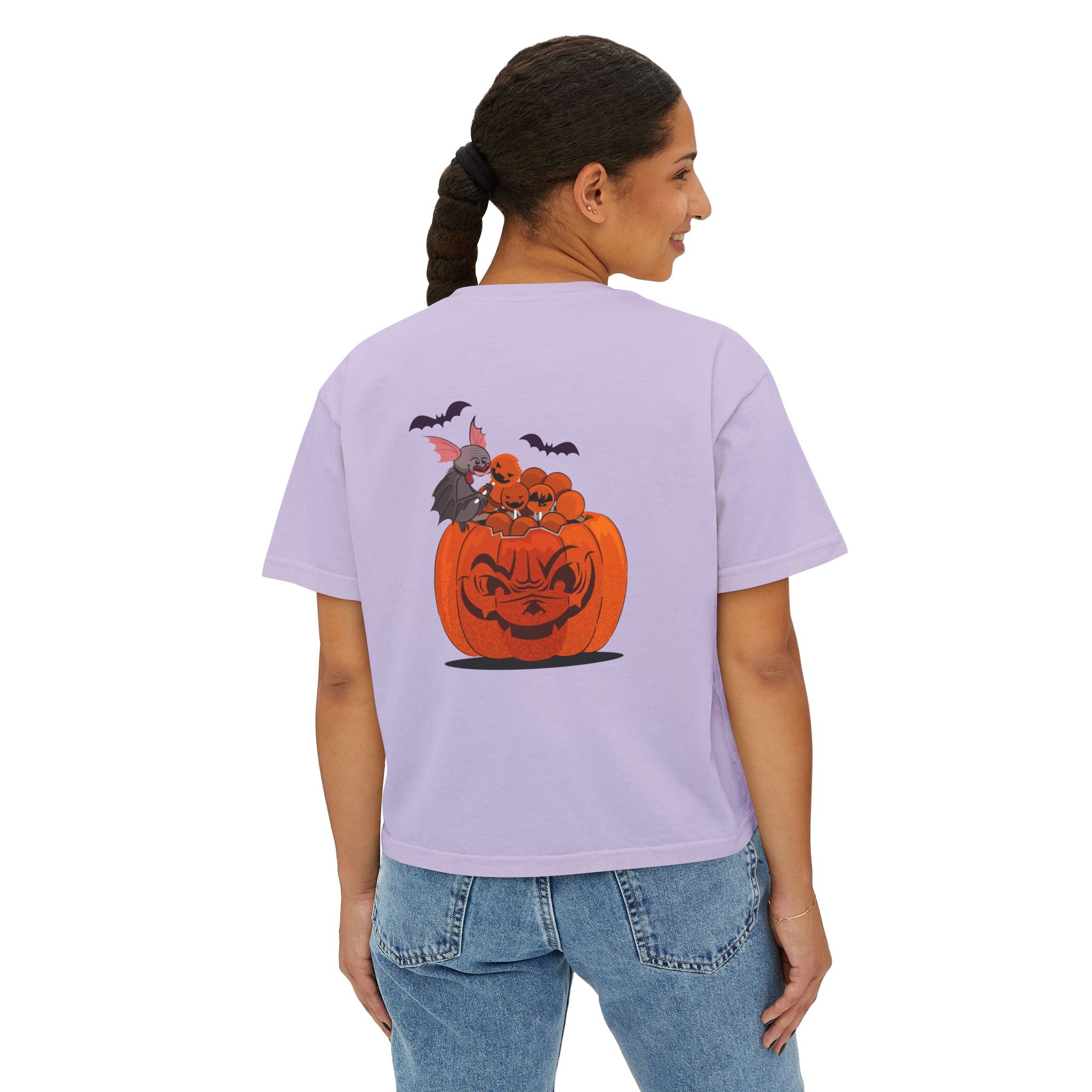 Halloween Trick or Treat | Women's Boxy Tee