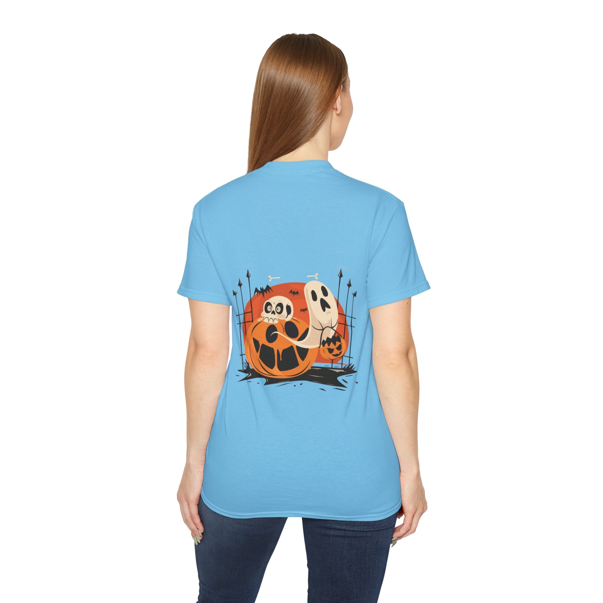 Halloween with Pumpkins | Unisex Ultra Cotton Tee