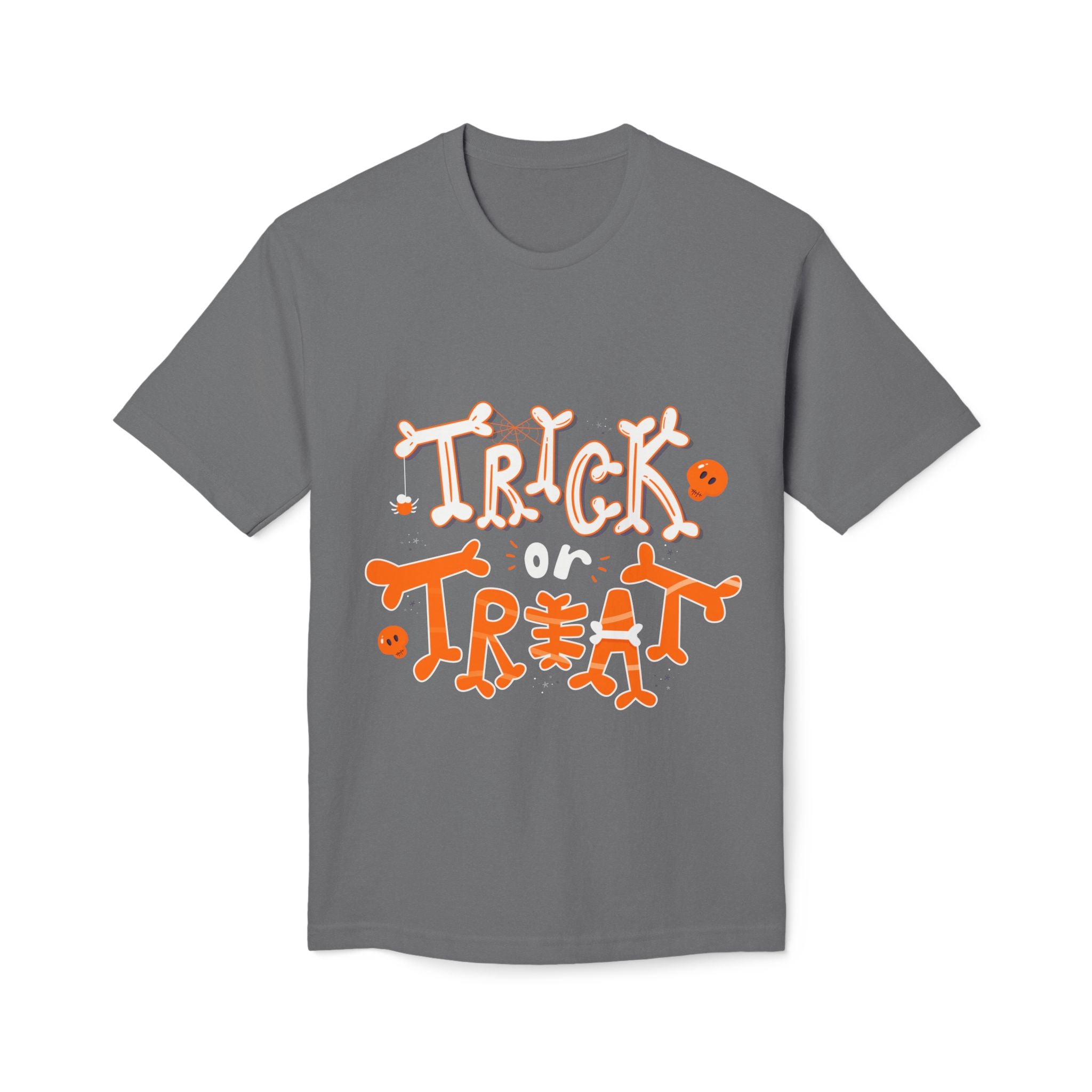 Halloween Trick or Treat | Unisex Midweight T-shirt, Made in US