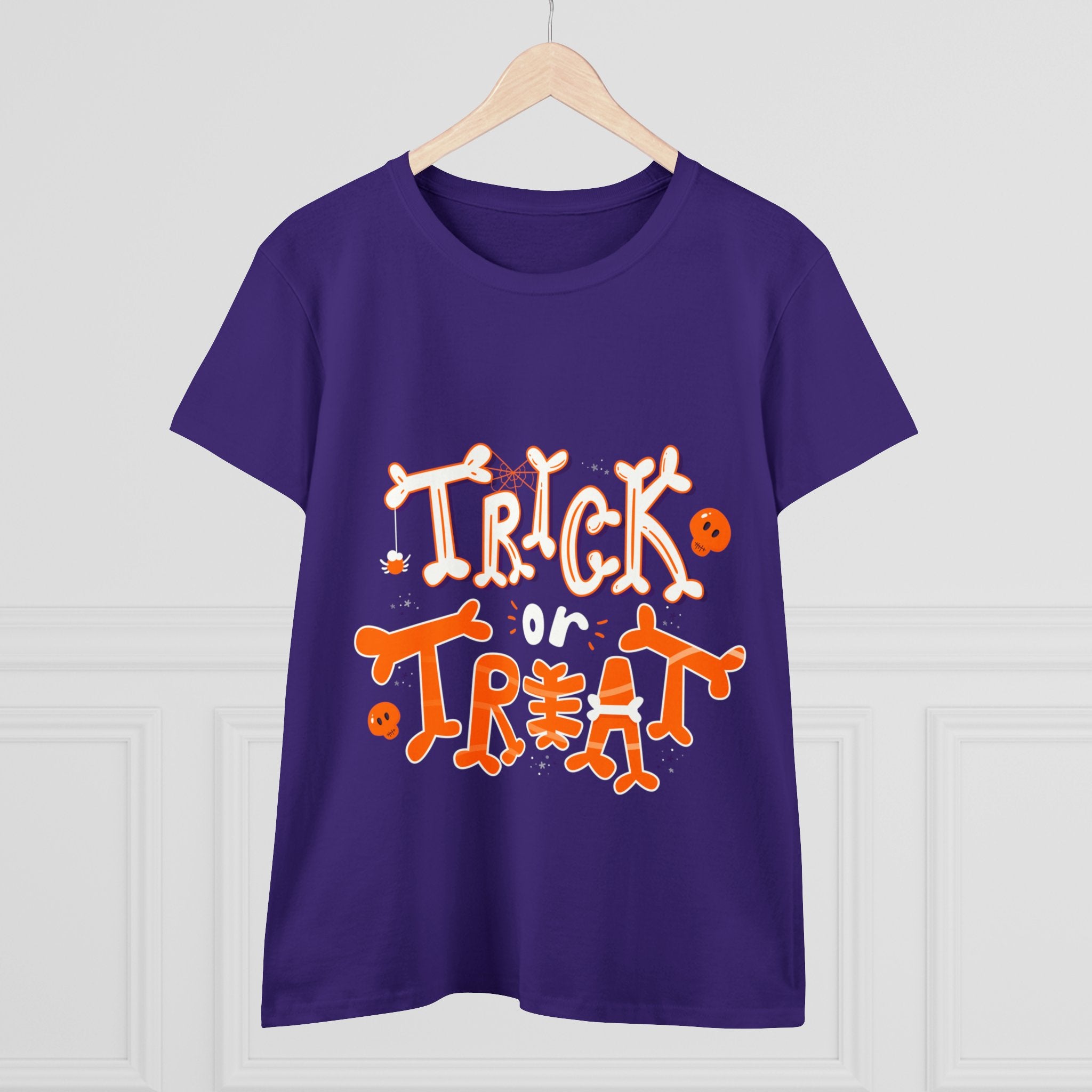 Halloween Trick or Treat | Women's Midweight Cotton Tee