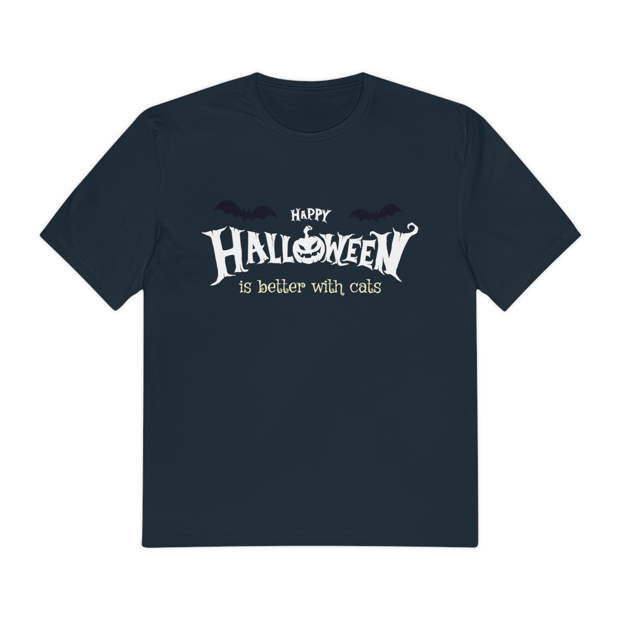 Halloween with Witch's Cats | Perfect Weight® Tee