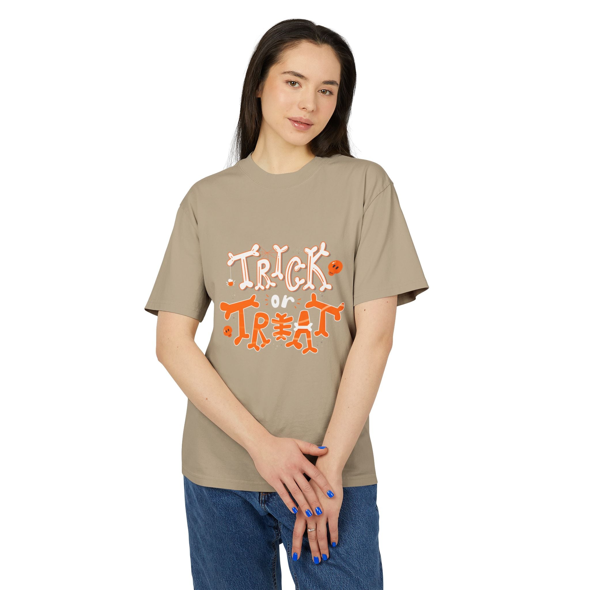 Halloween Trick or Treat | Unisex Heavy Faded Tee