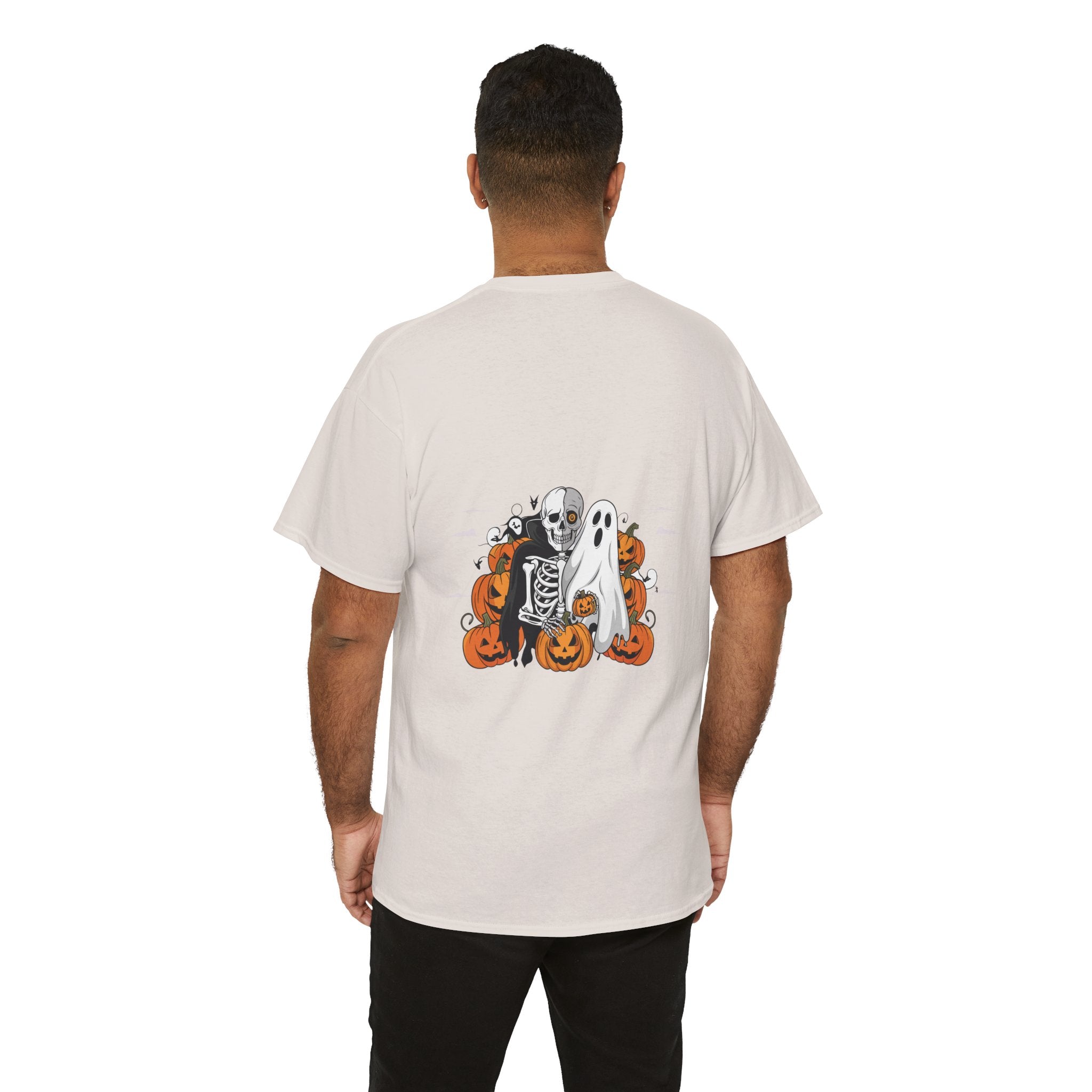 Halloween with Bats | Unisex Heavy Cotton Tee