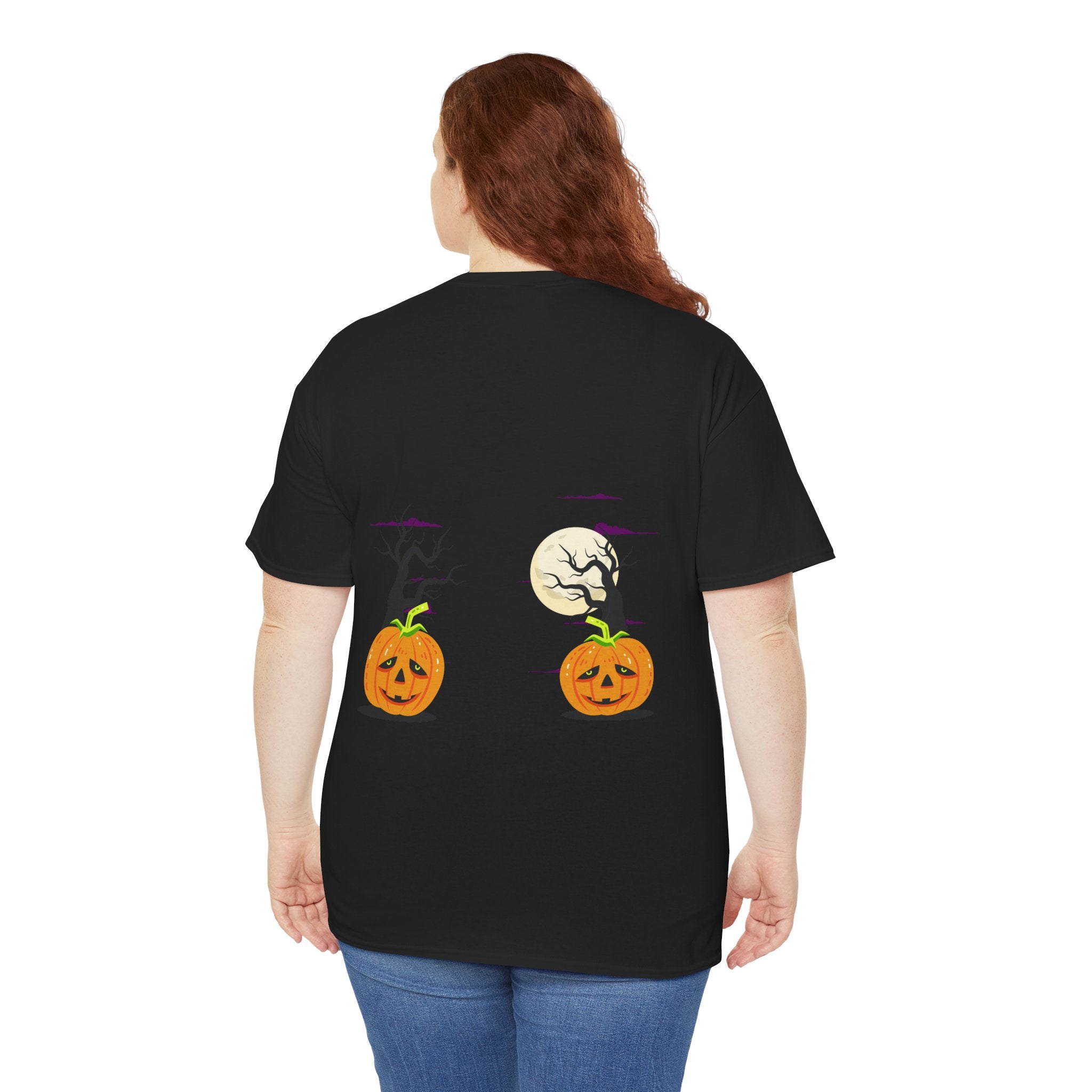 Halloween is Better with Cats | Unisex Heavy Cotton Tee