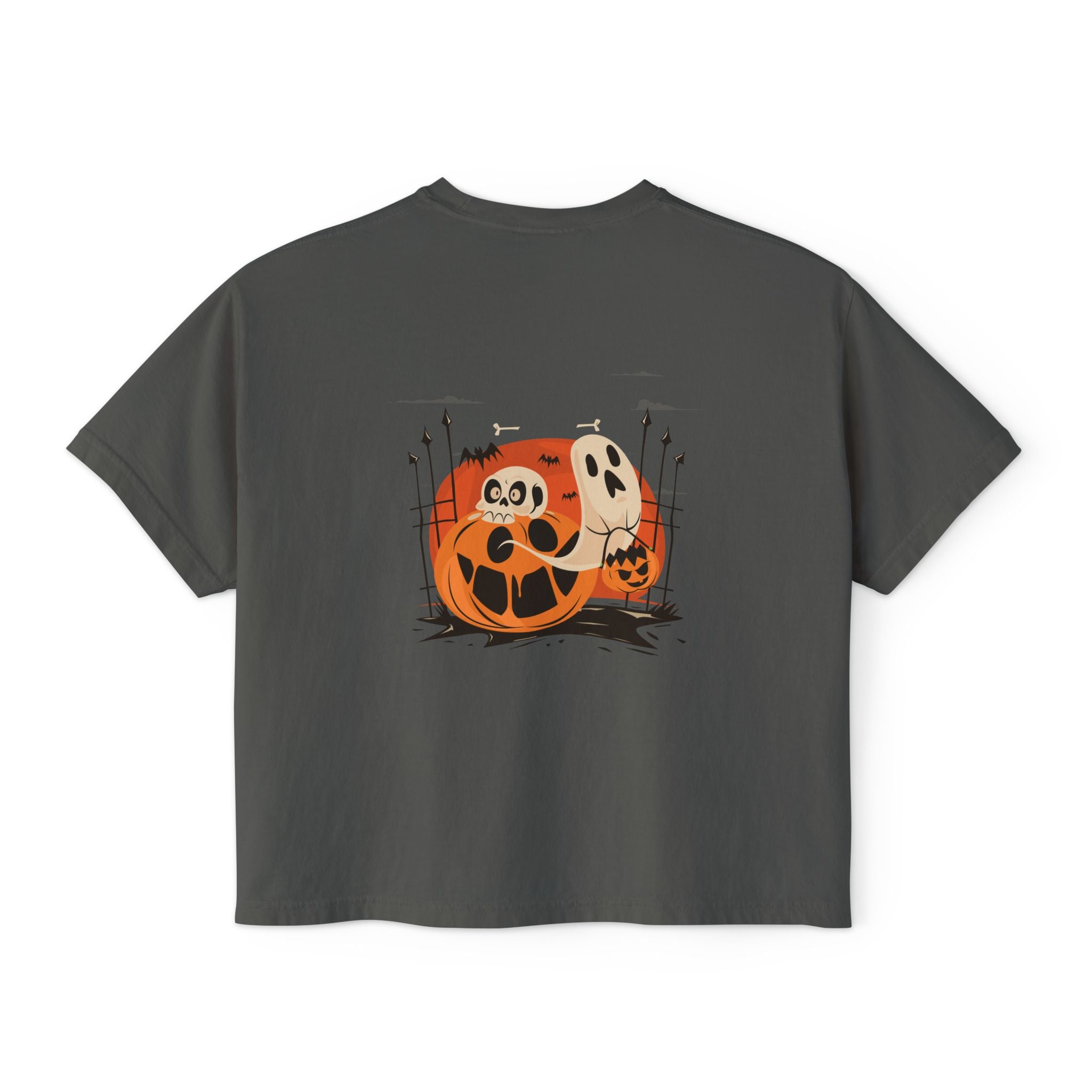 Halloween with Pumpkins | Women's Boxy Tee