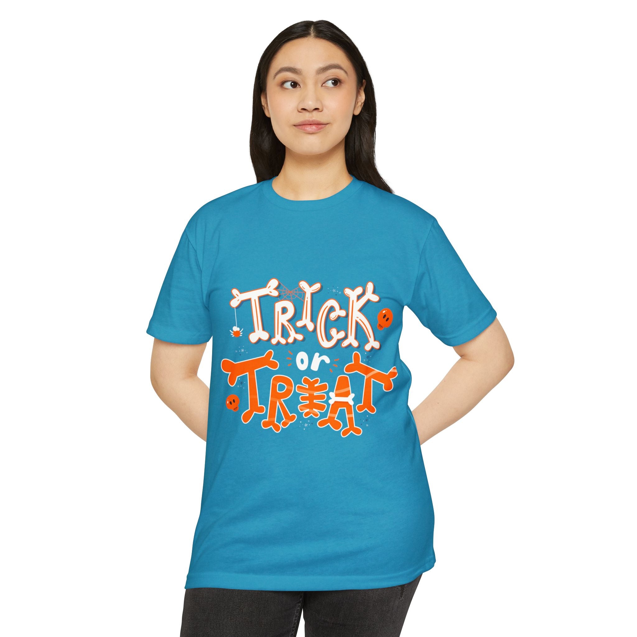 Halloween Trick or Treat | Unisex CVC Jersey T-shirt