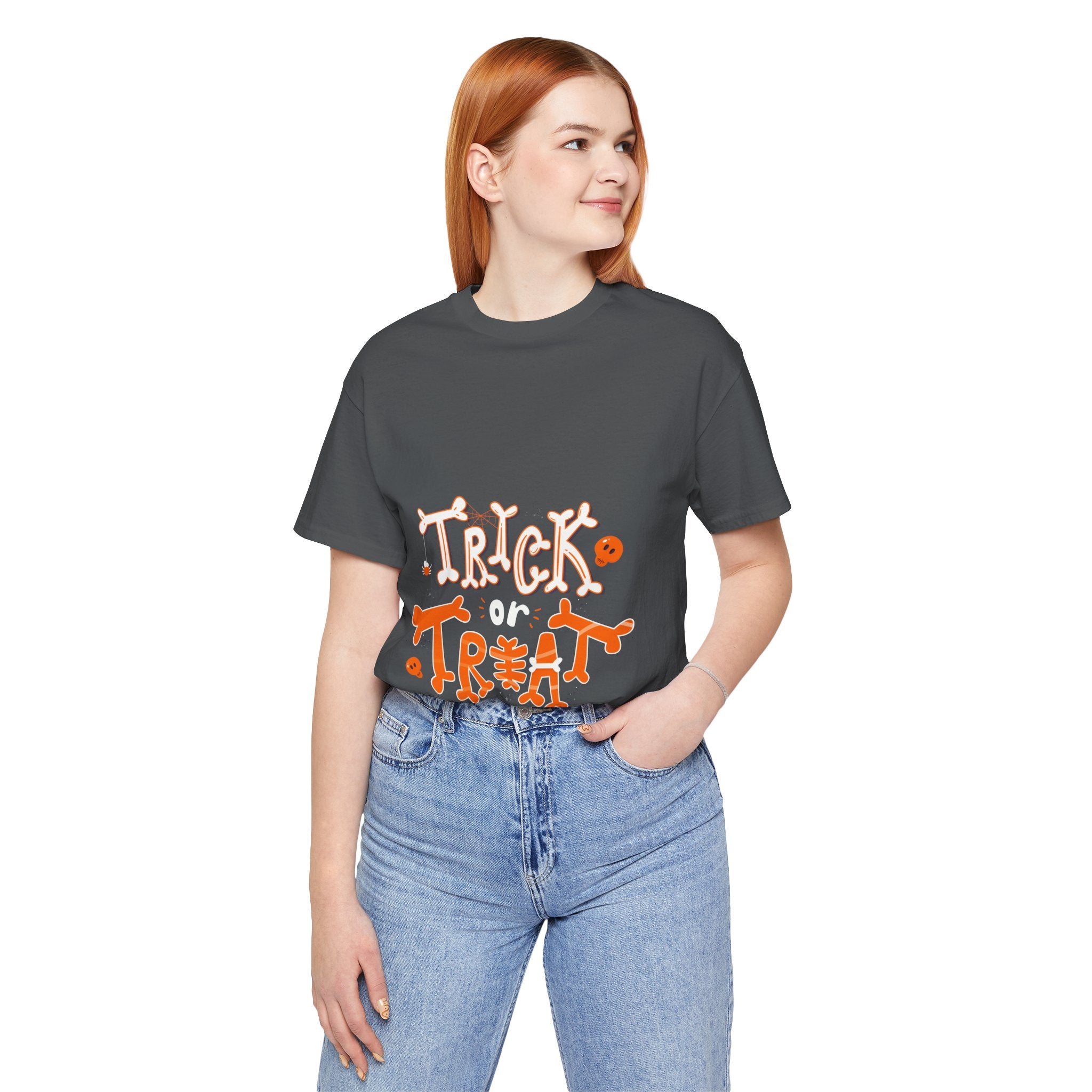 Halloween Trick or Treat  | Unisex Jersey Short Sleeve Tee