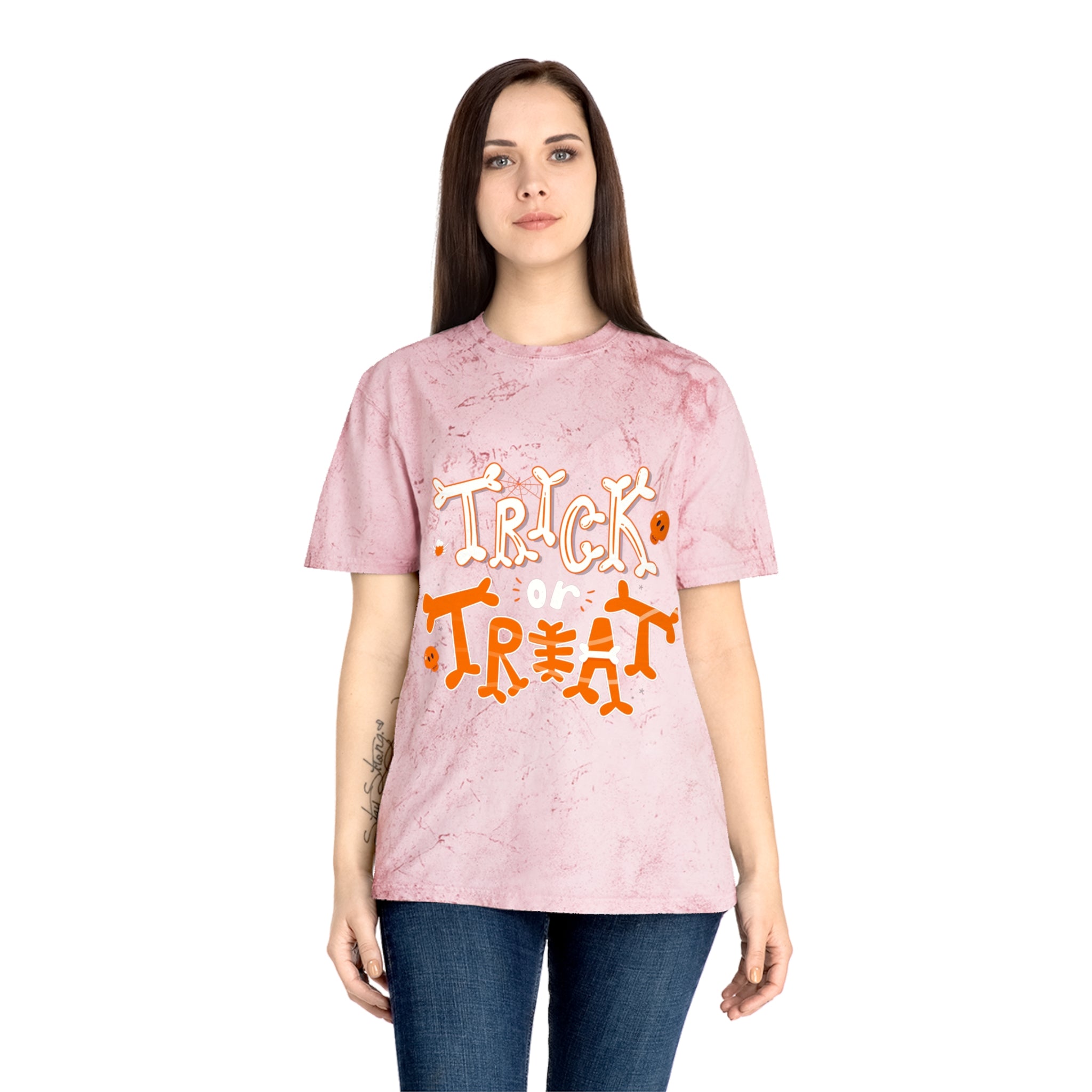 Halloween Trick or Treat | Unisex Color Blast T-Shirt