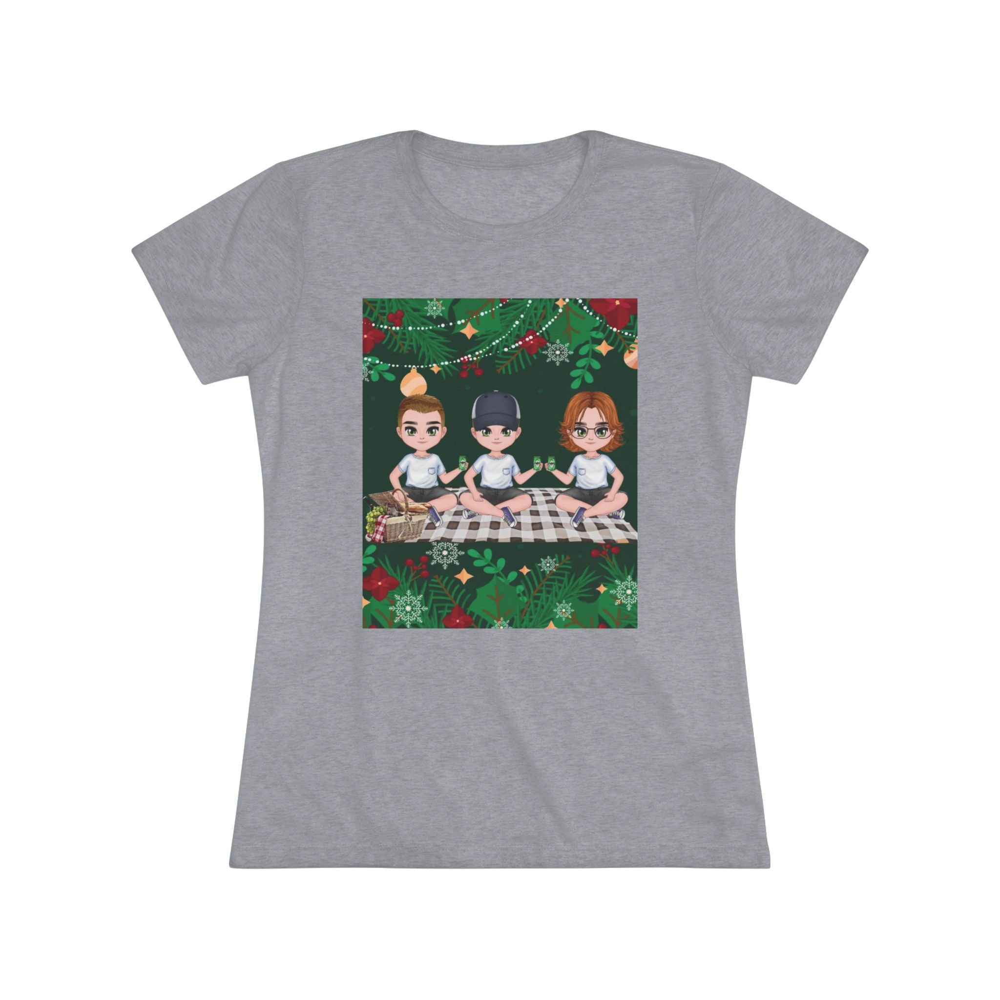 HAPPY CHRISTMAS DAY Women's Triblend Tee