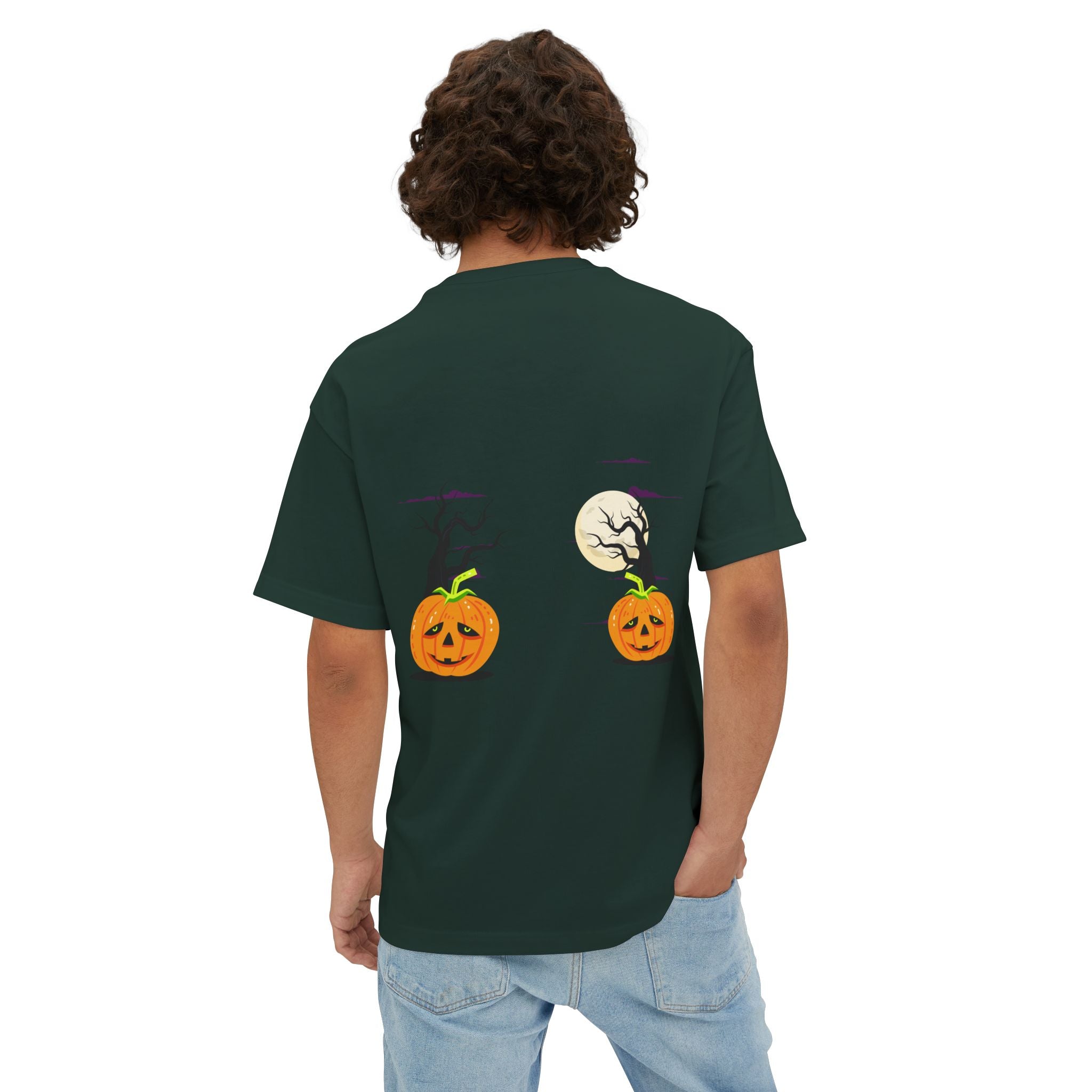 Halloween is Better with Cats | Unisex Oversized Boxy Tee