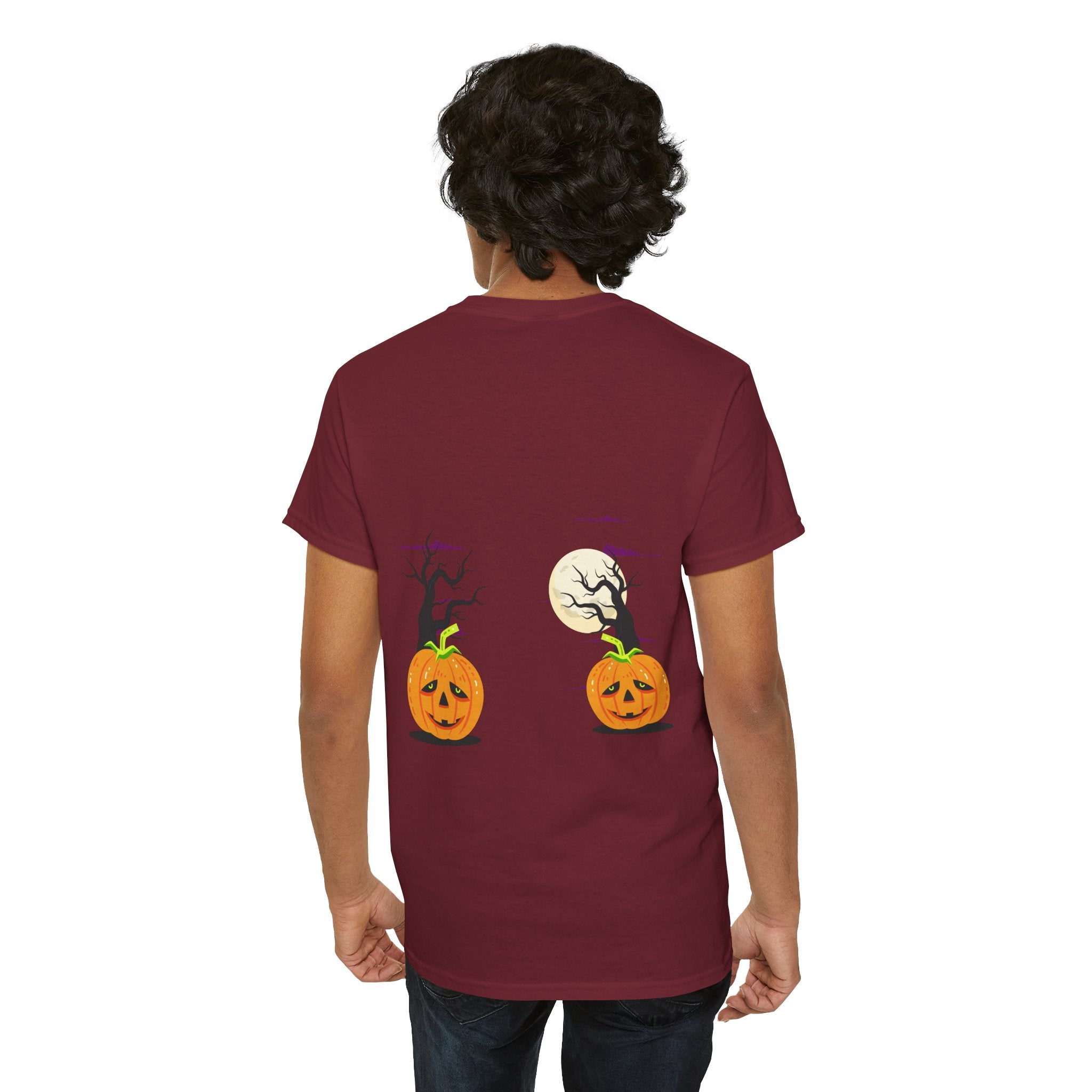 Halloween is Better with Cats | Unisex Heavy Cotton Tee
