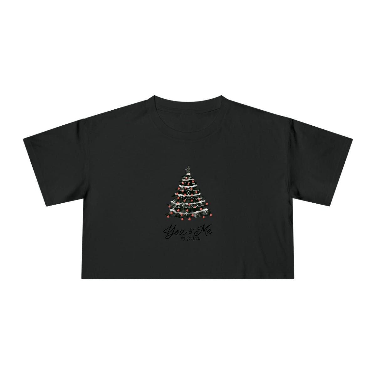 Christmas Tree | Women's Crop Tee