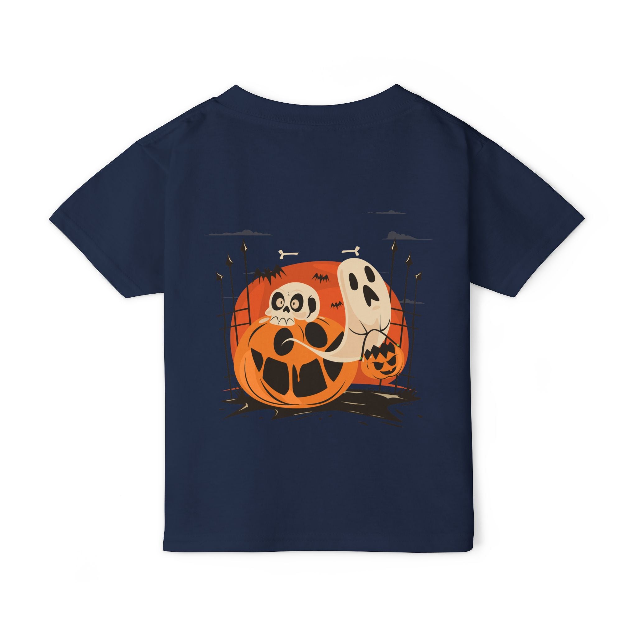Halloween with Pumpkins | Heavy Cotton Toddler T-shirt