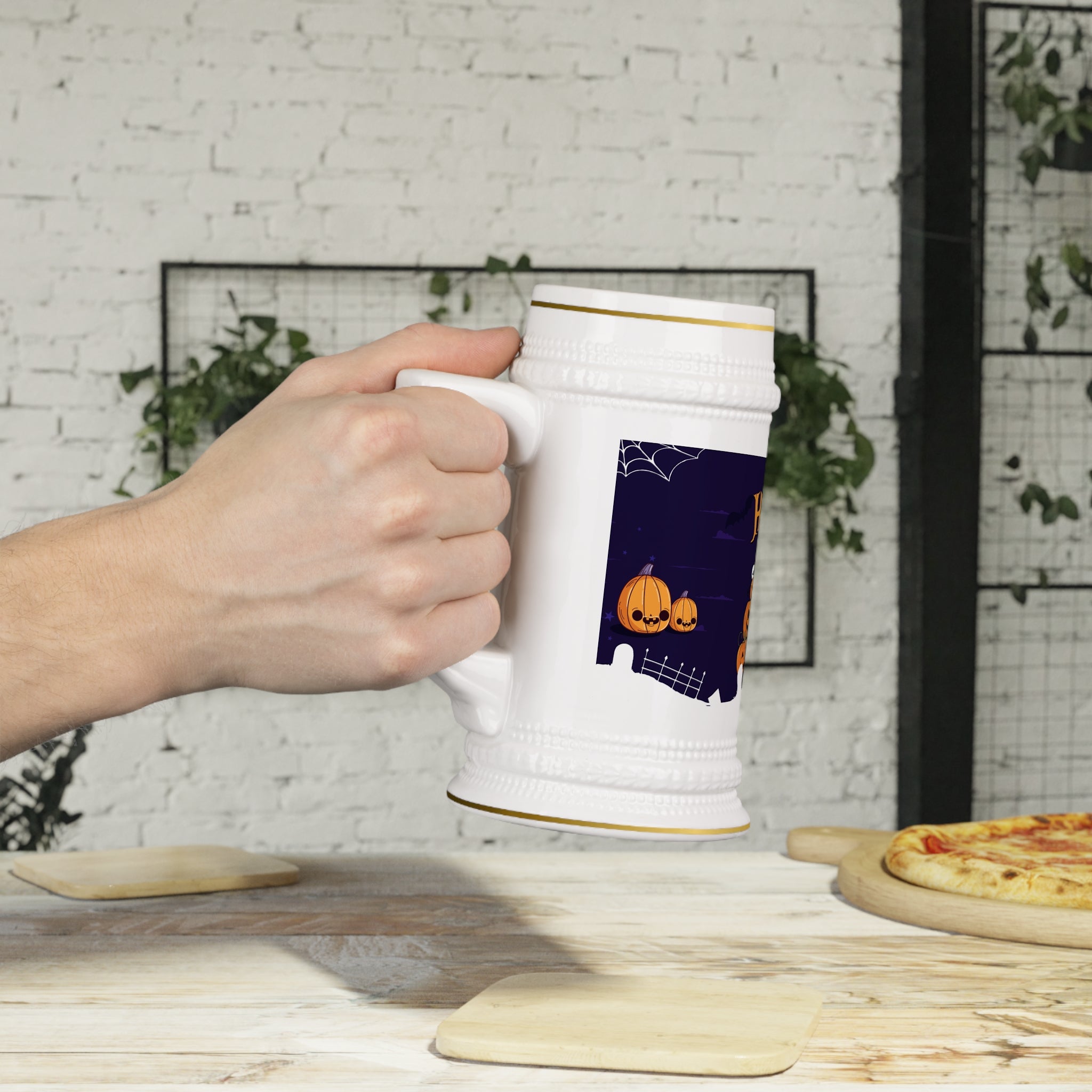 Halloween is Better with Skeleton | Stein Mug