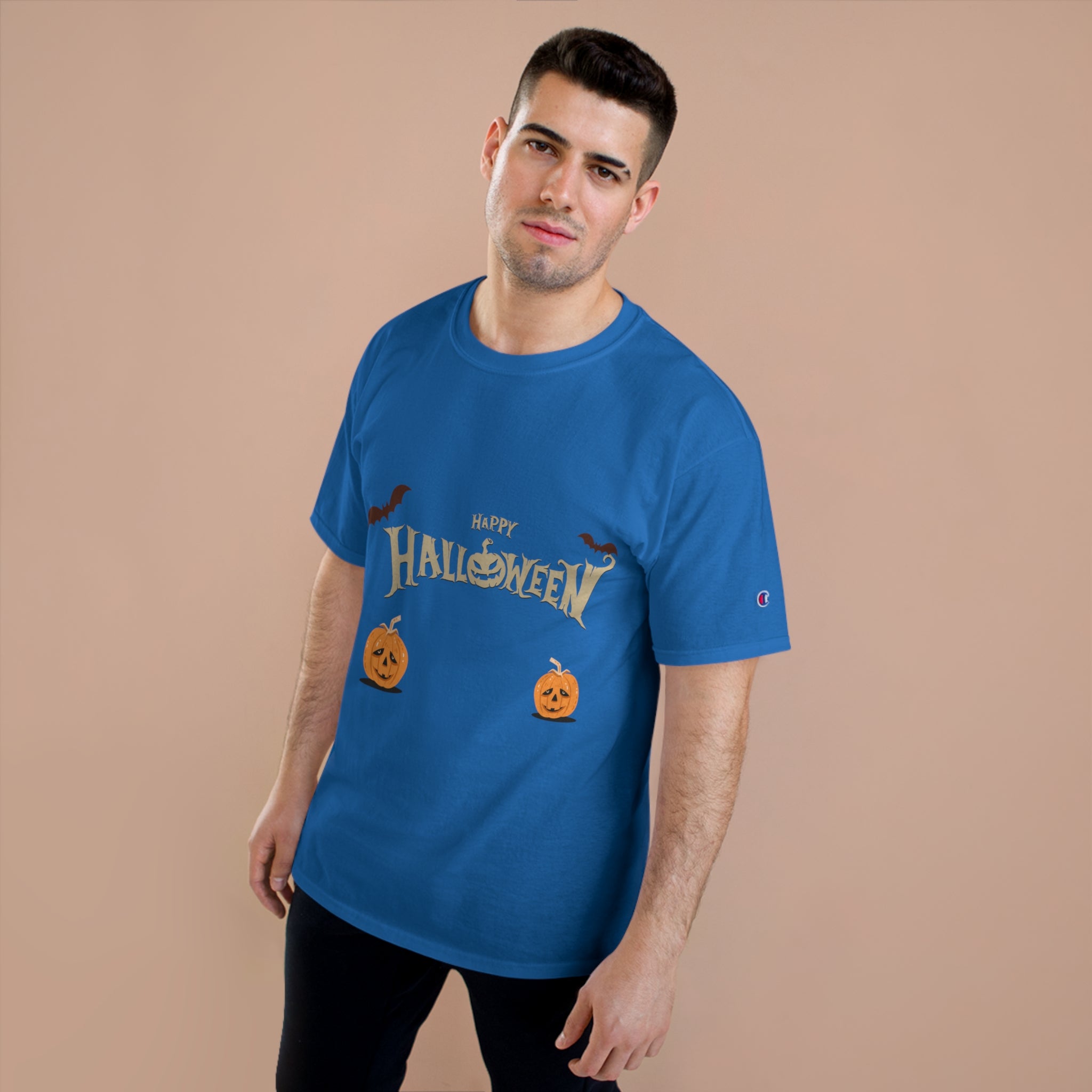Halloween with Pumpkins | Champion T-Shirt