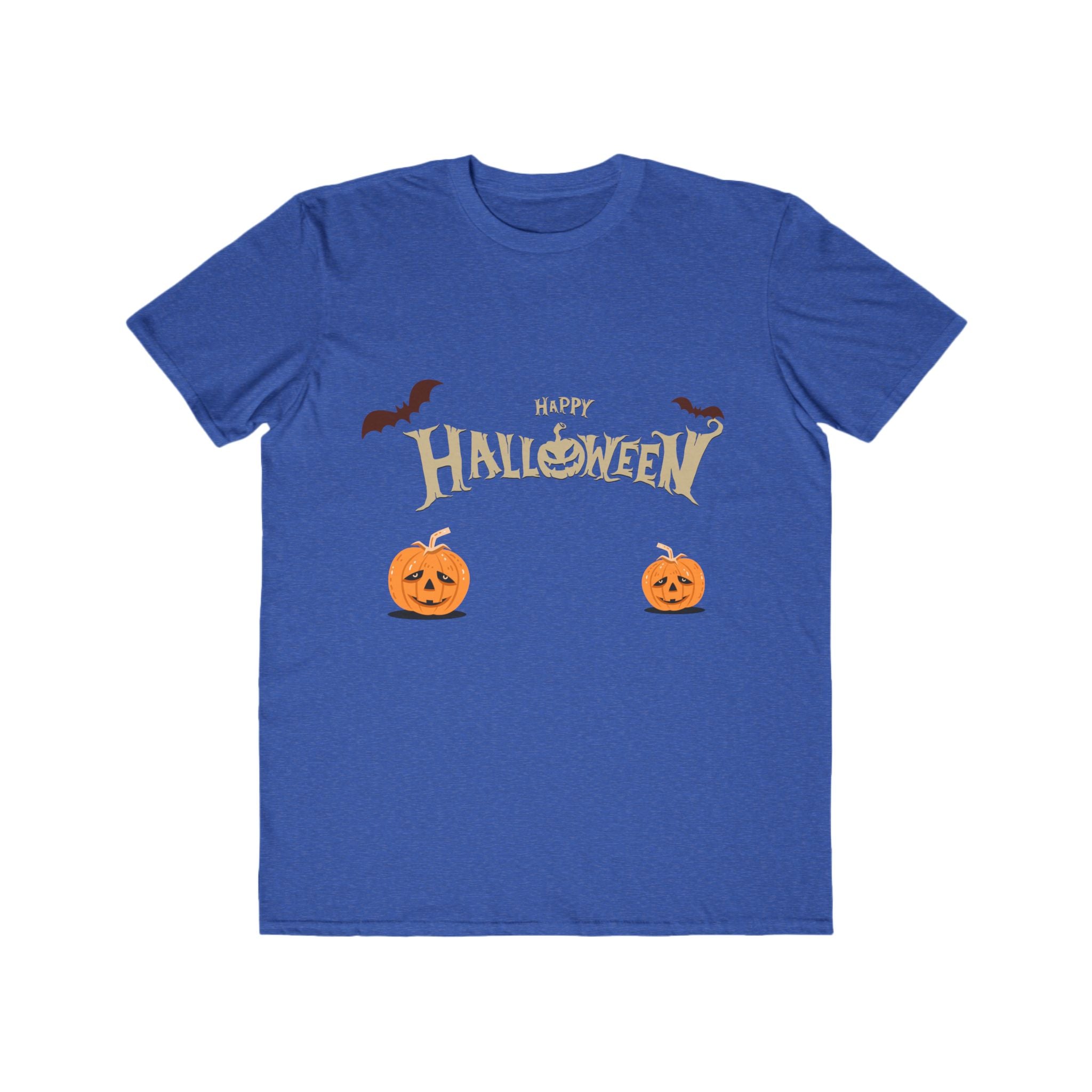 Halloween with Pumpkins | Men's Lightweight Fashion Tee