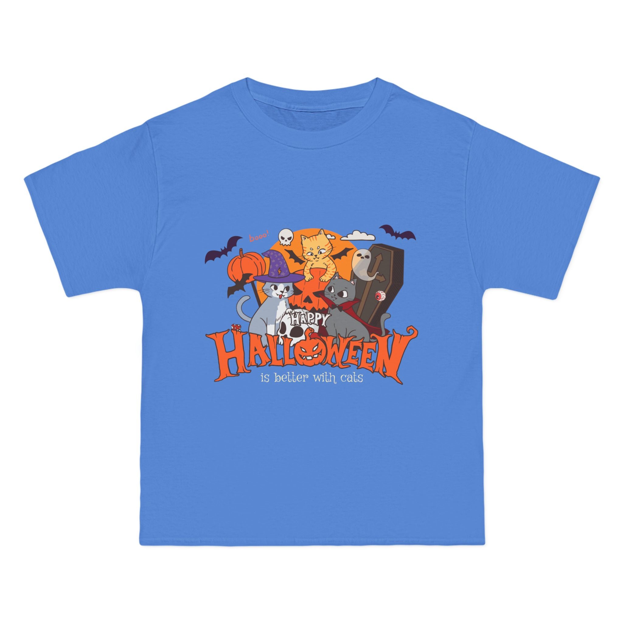 Halloween is Better with Cats | Beefy-T®  Short-Sleeve T-Shirt