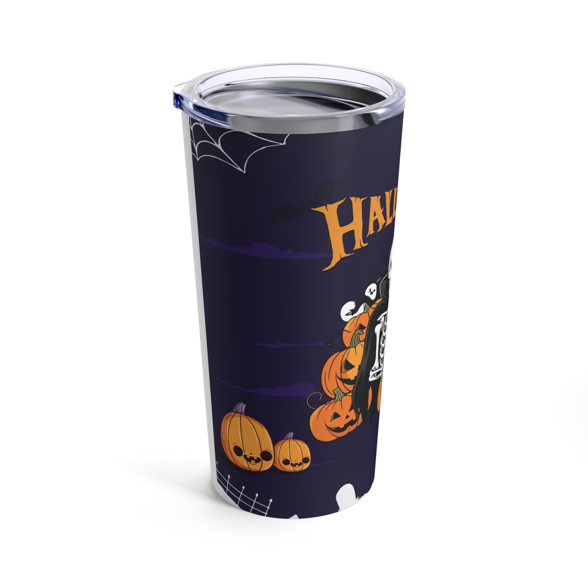 Happy Halloween is Better with Skeleton  | Tumbler