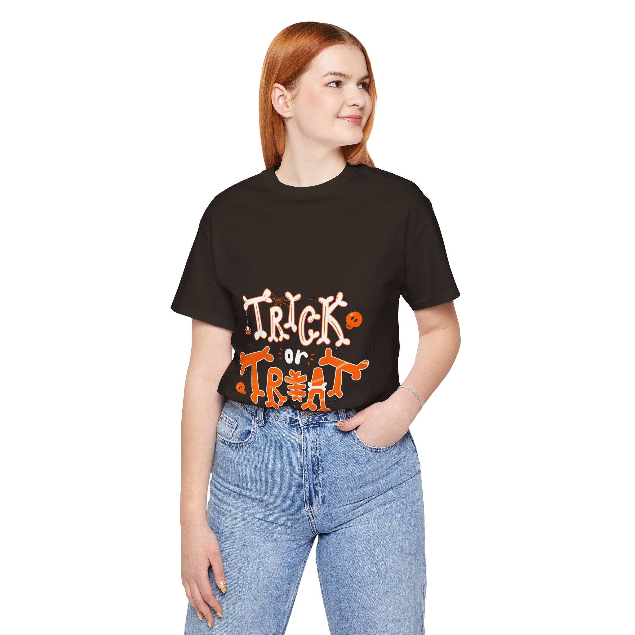 Halloween Trick or Treat  | Unisex Jersey Short Sleeve Tee