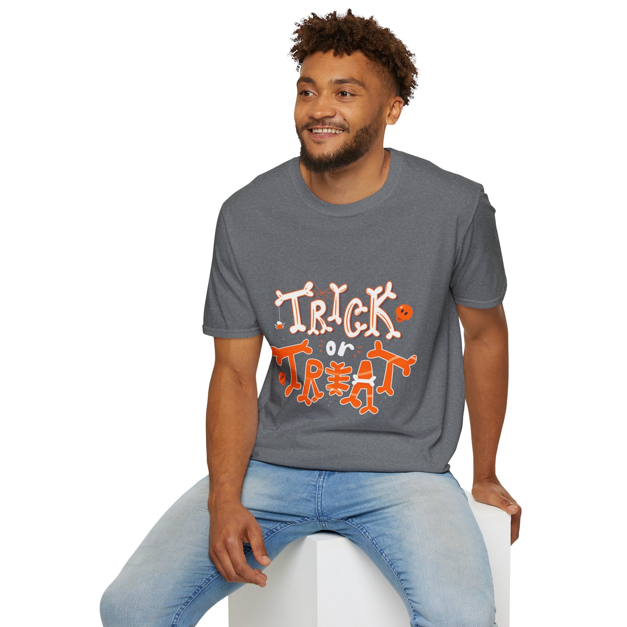 Halloween Trick or Treat  | Unisex Softstyle T-Shirt