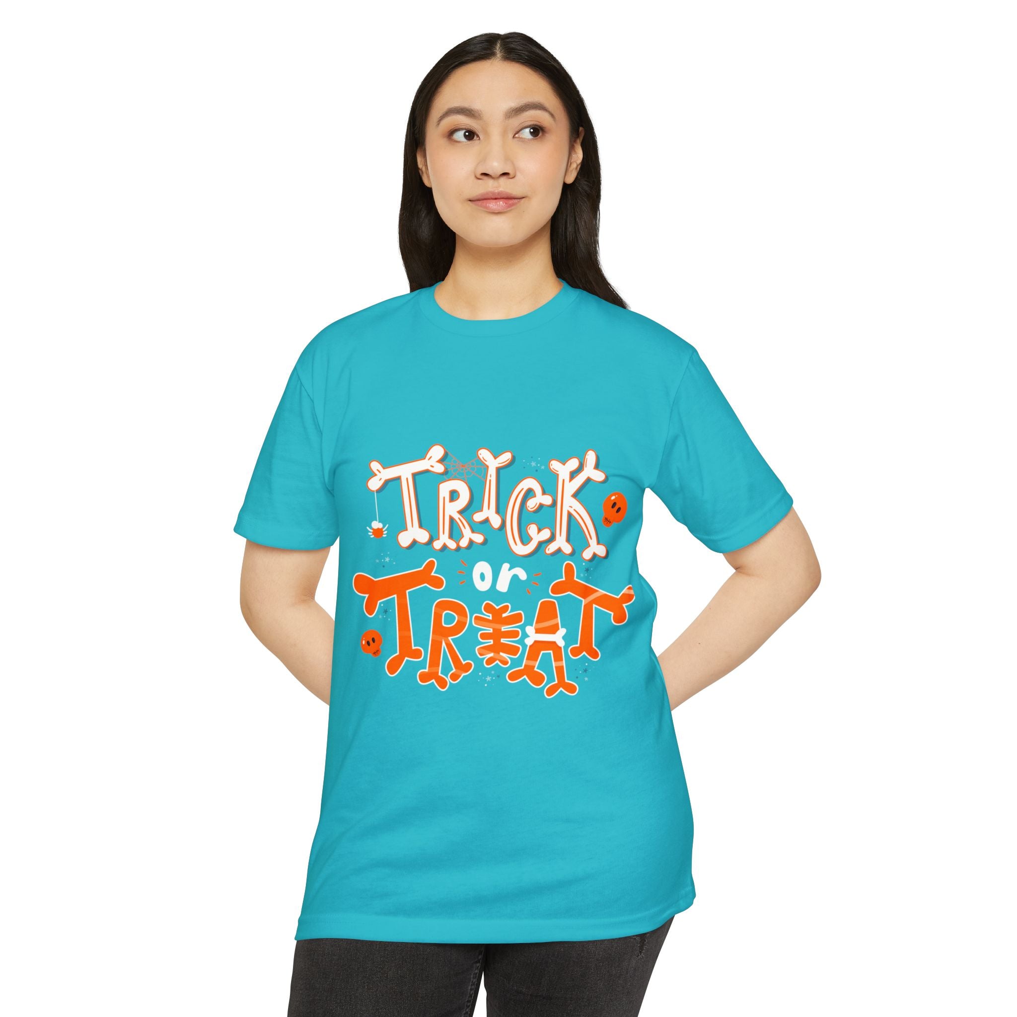 Halloween Trick or Treat | Unisex CVC Jersey T-shirt