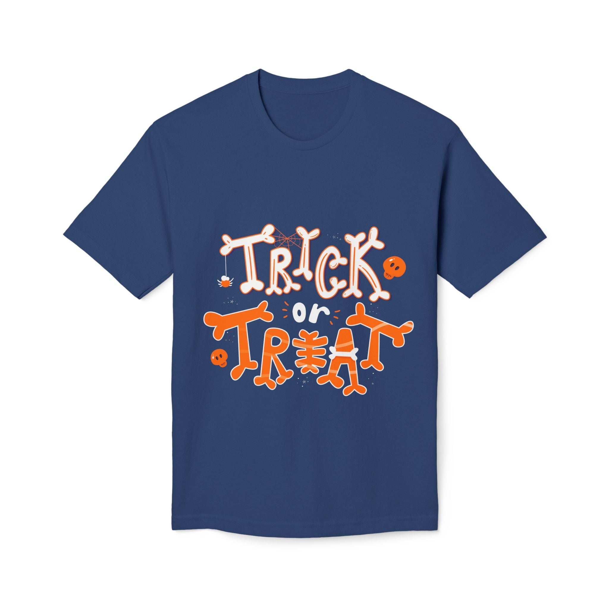 Halloween Trick or Treat | Unisex Midweight T-shirt, Made in US