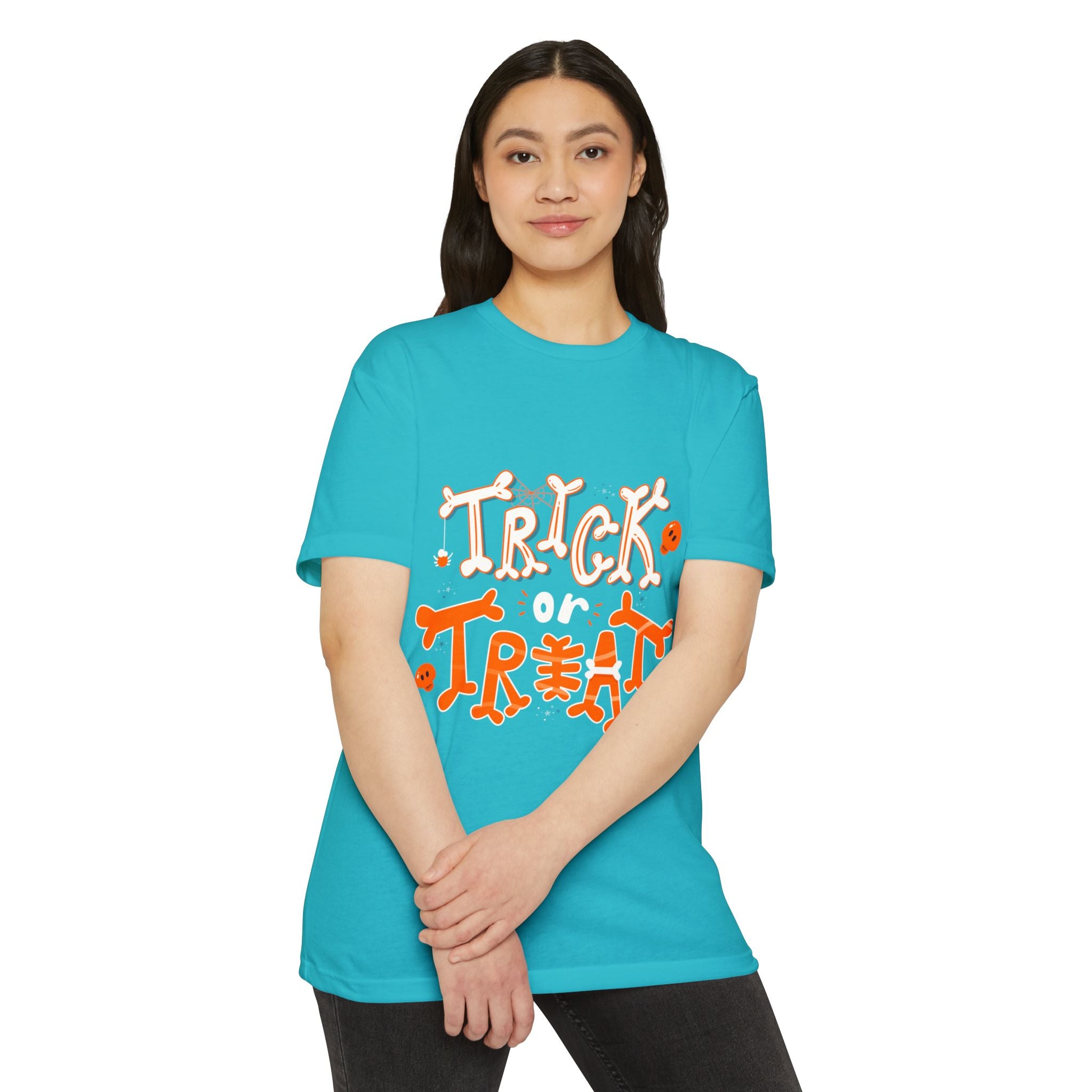 Halloween Trick or Treat | Unisex CVC Jersey T-shirt