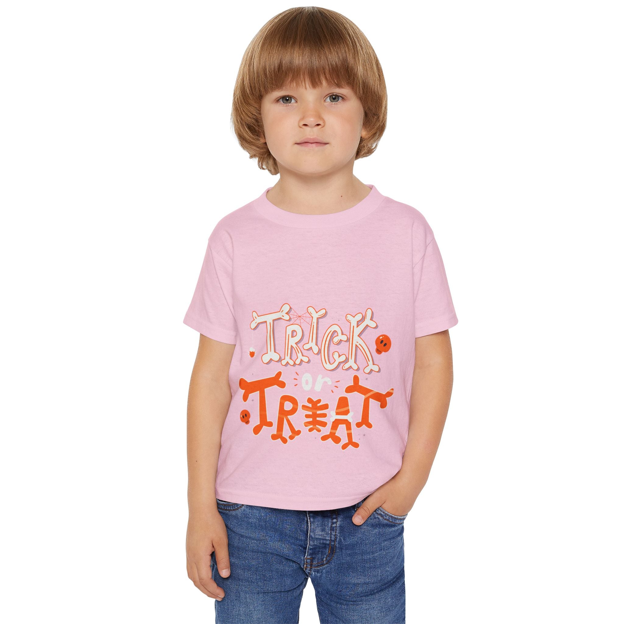 Halloween Trick or Treat | Heavy Cotton Toddler T-shirt