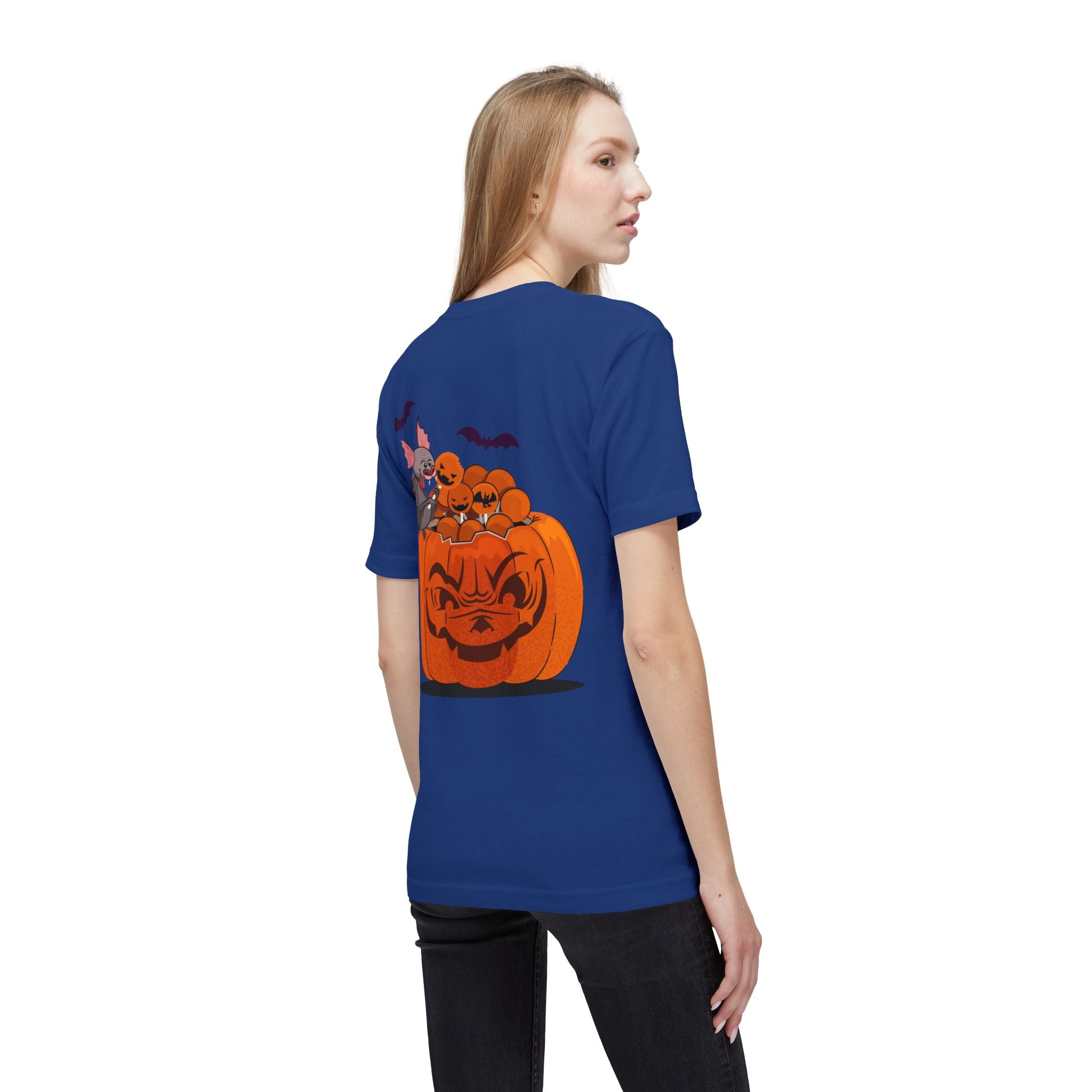 Halloween Trick or Treat | Unisex Midweight T-shirt, Made in US